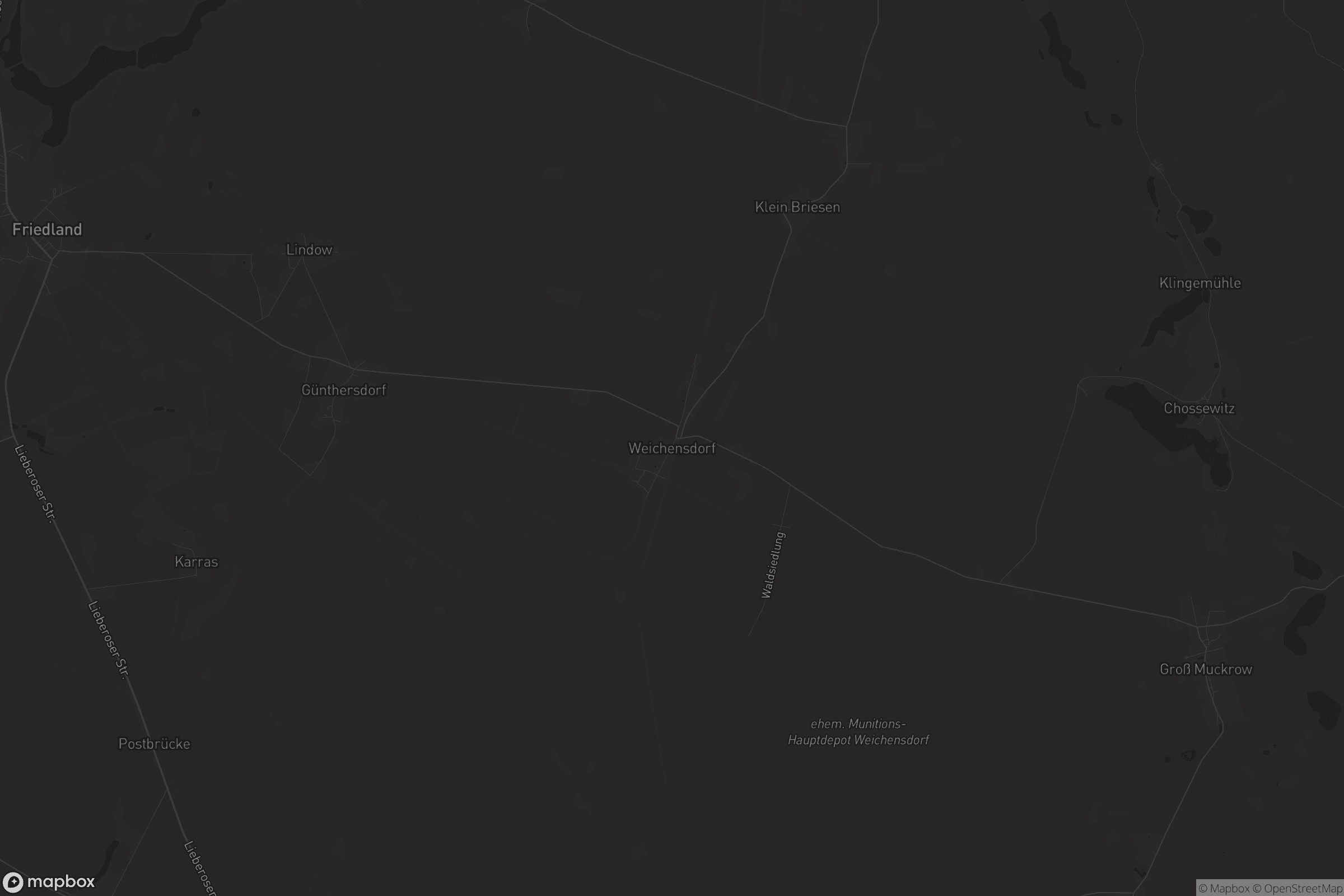 Karte von Weichensdorf