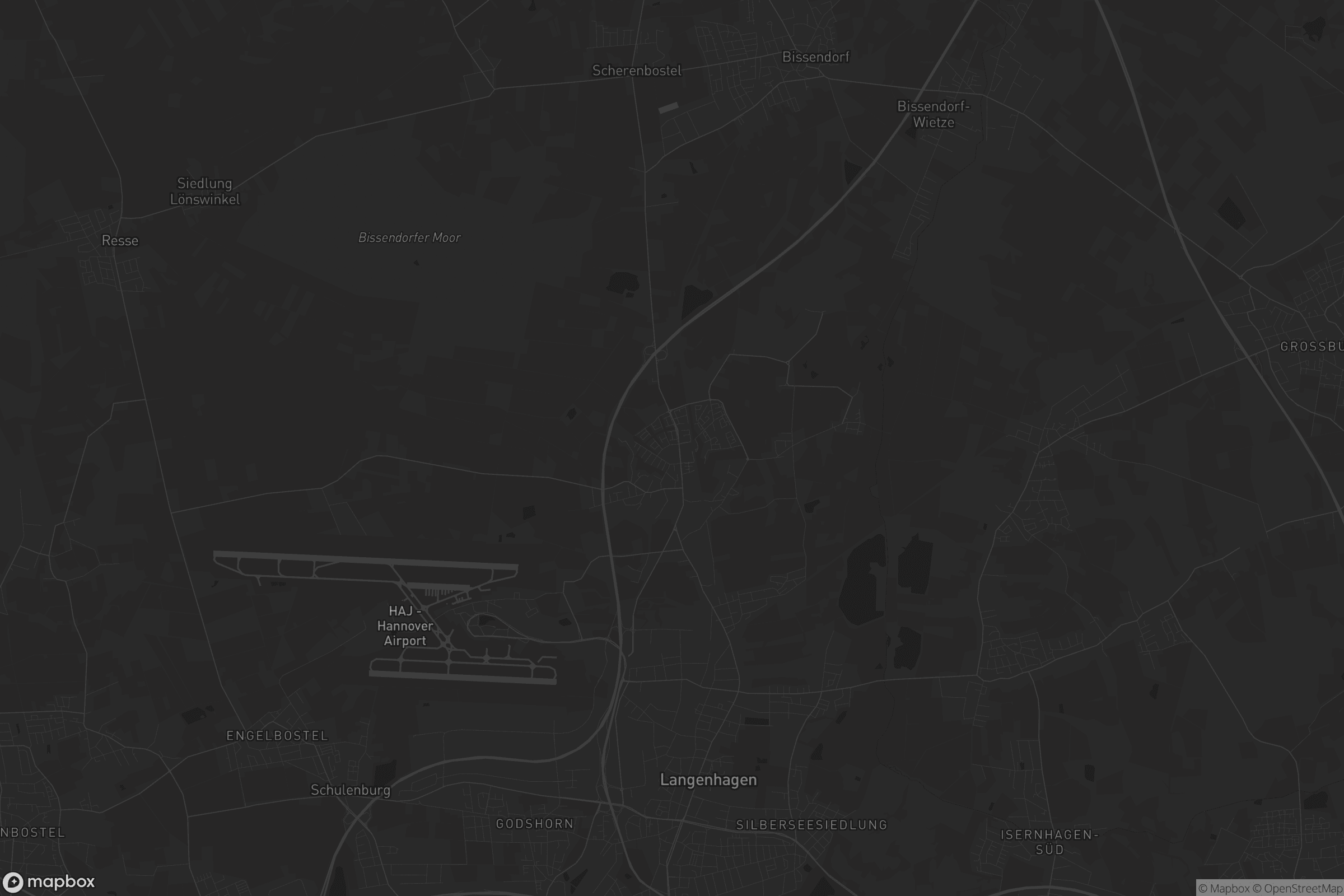 Karte von Weiherfeld - West