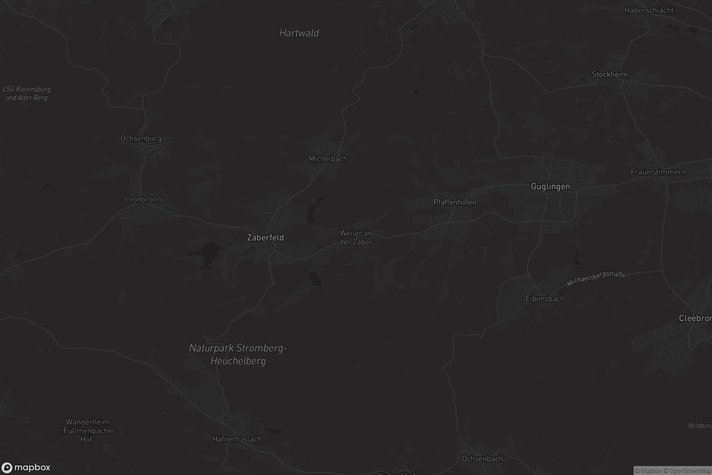 Karte von Weiler an der Zaber