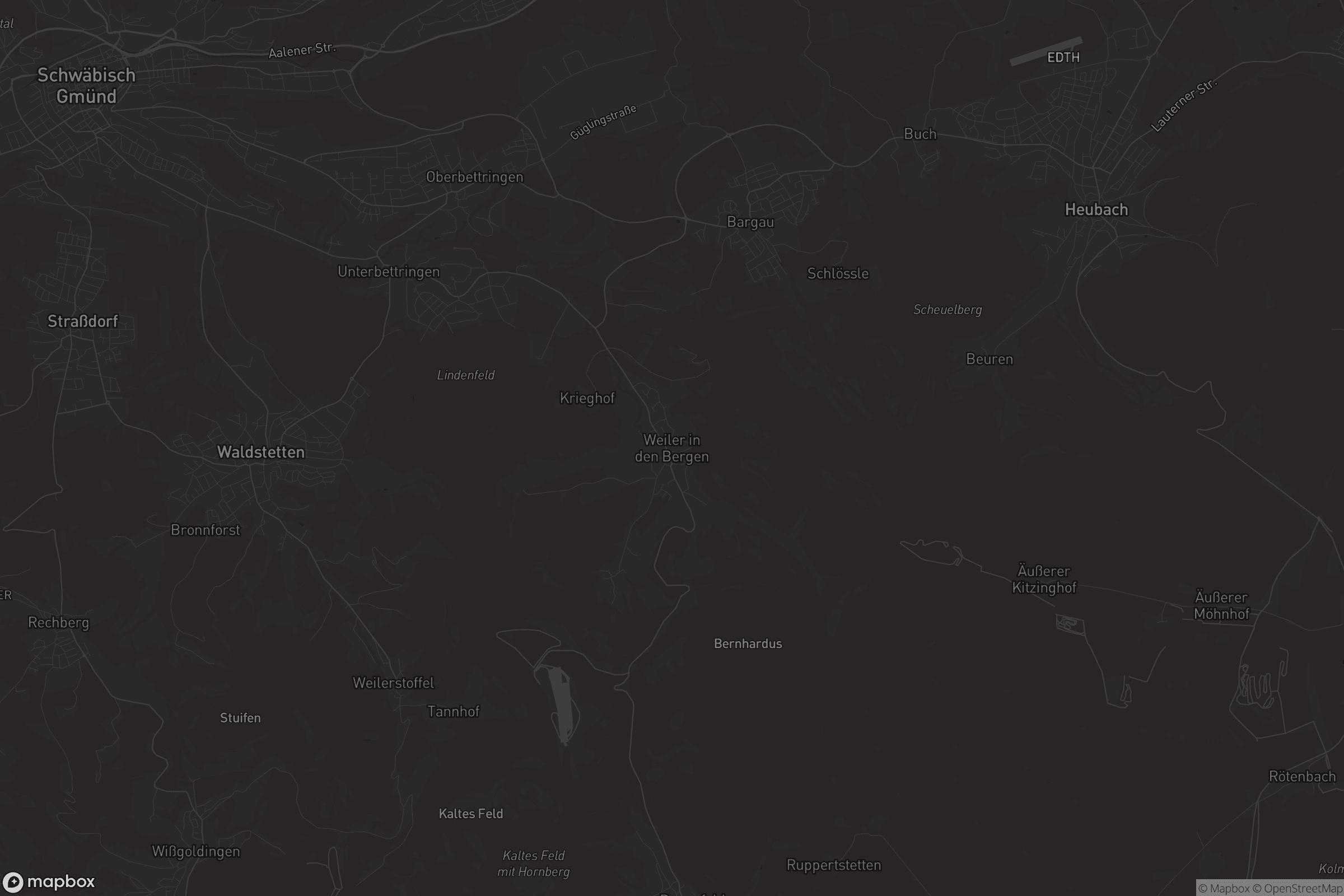 Karte von Weiler in den Bergen