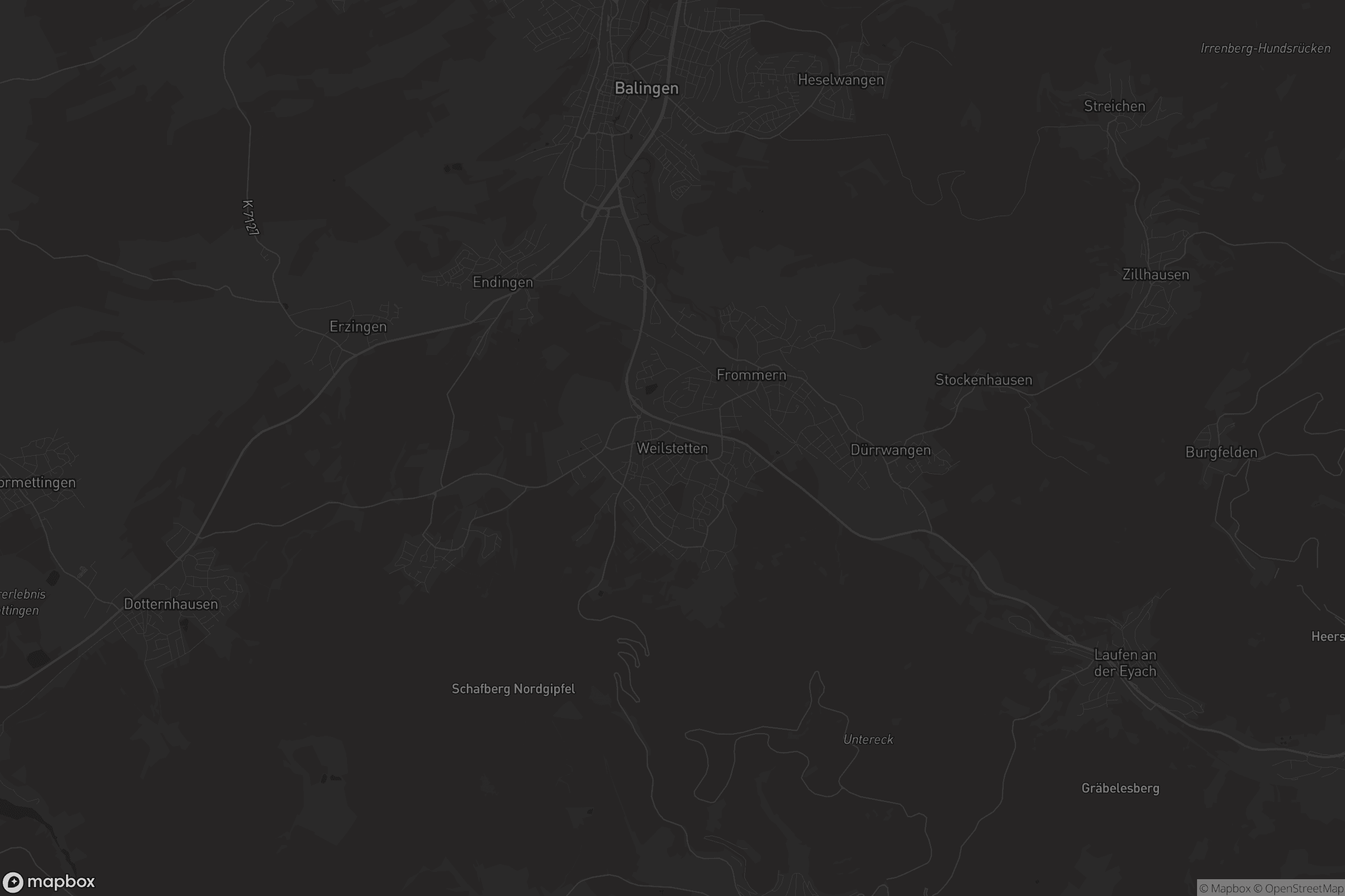 Karte von Weilstetten