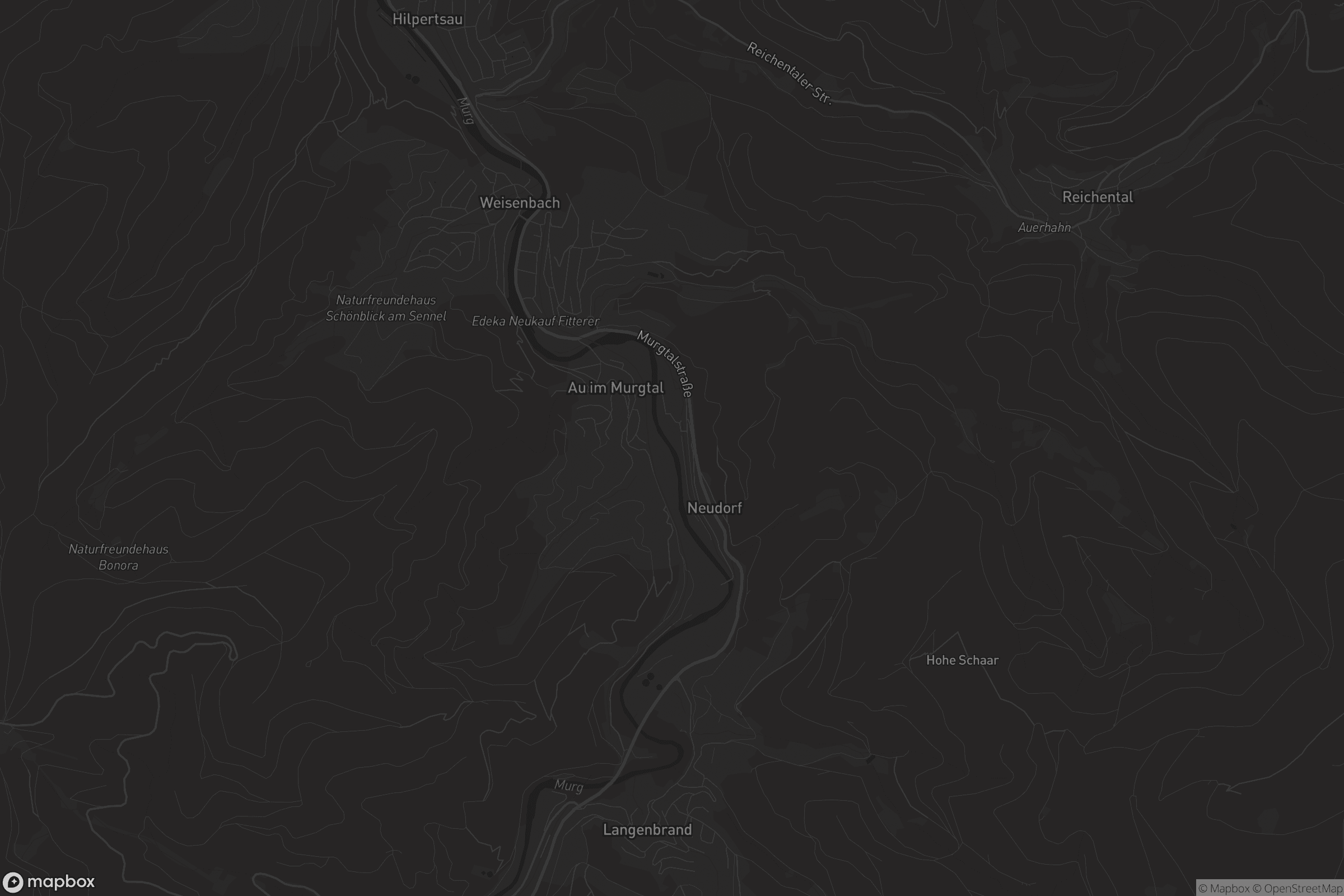 Karte von Weisenbach