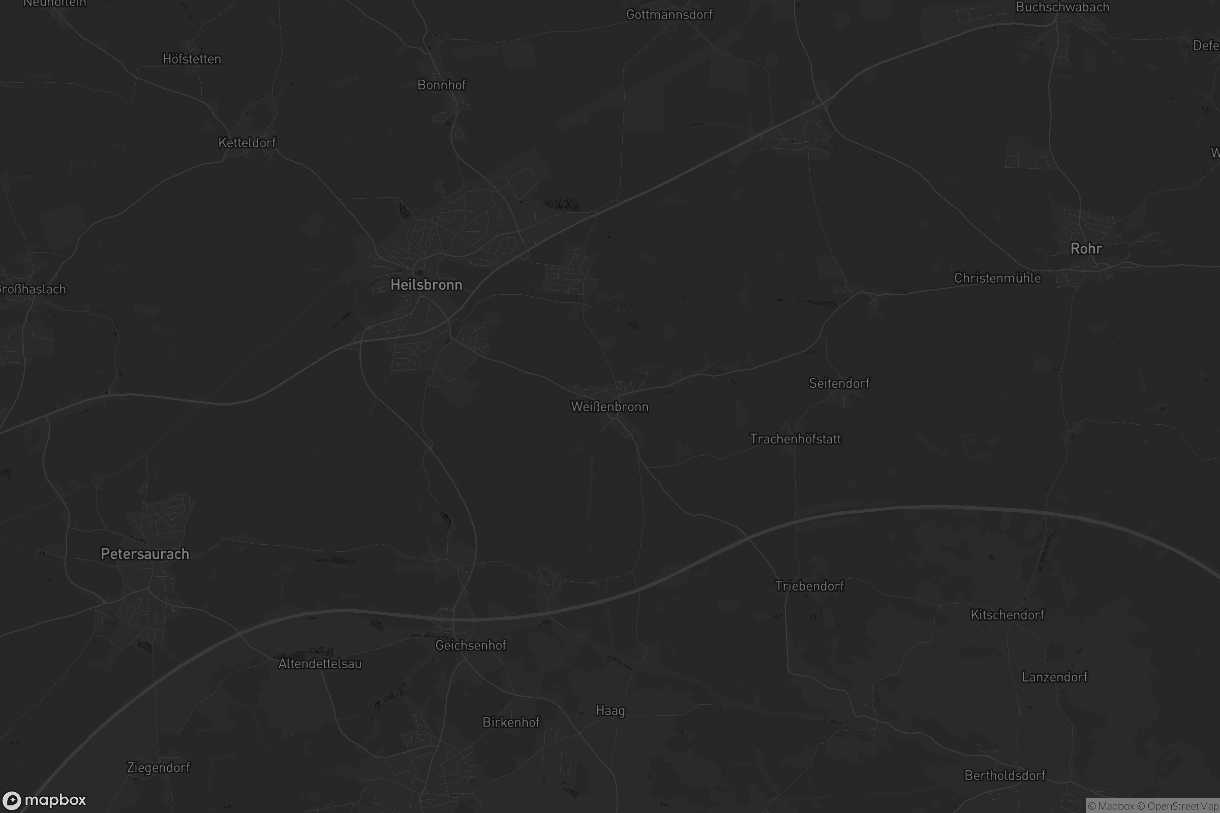 Karte von Weißenbronn