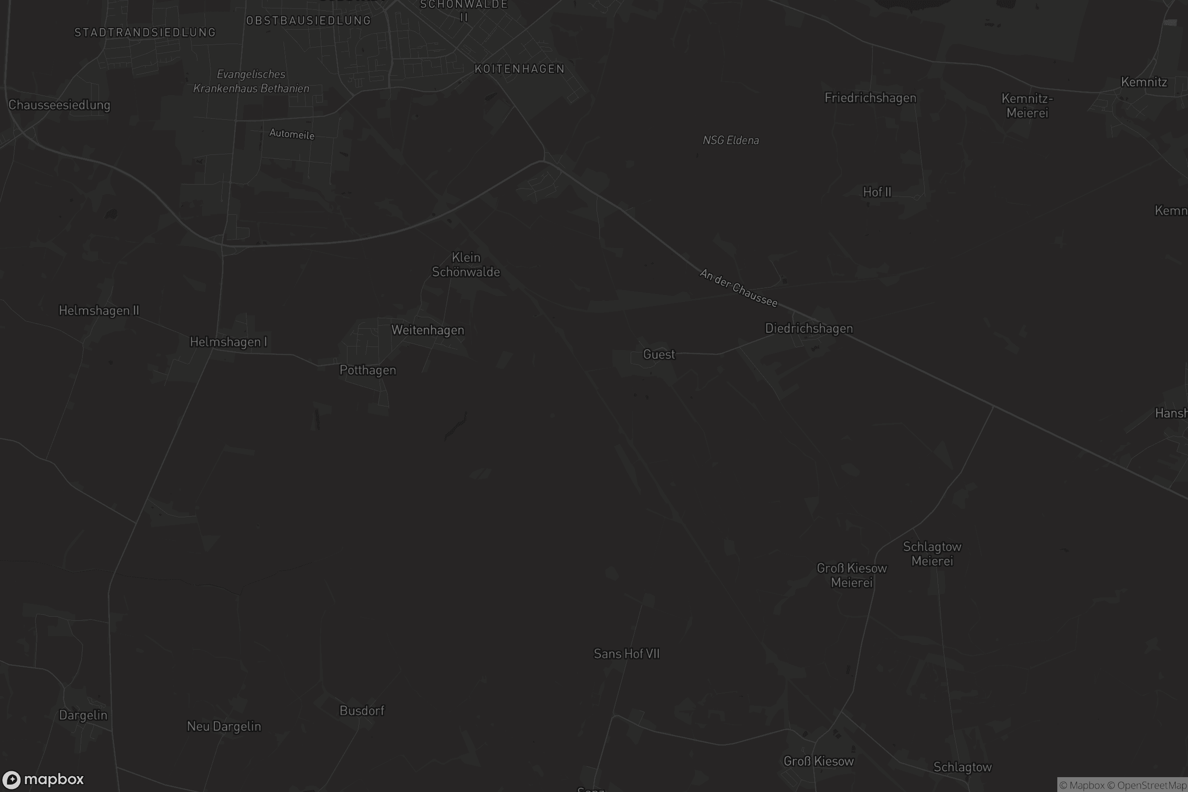 Karte von Weitenhagen