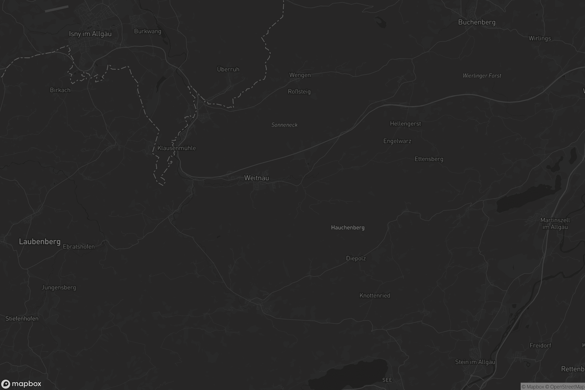 Karte von Weitnau (VGem)