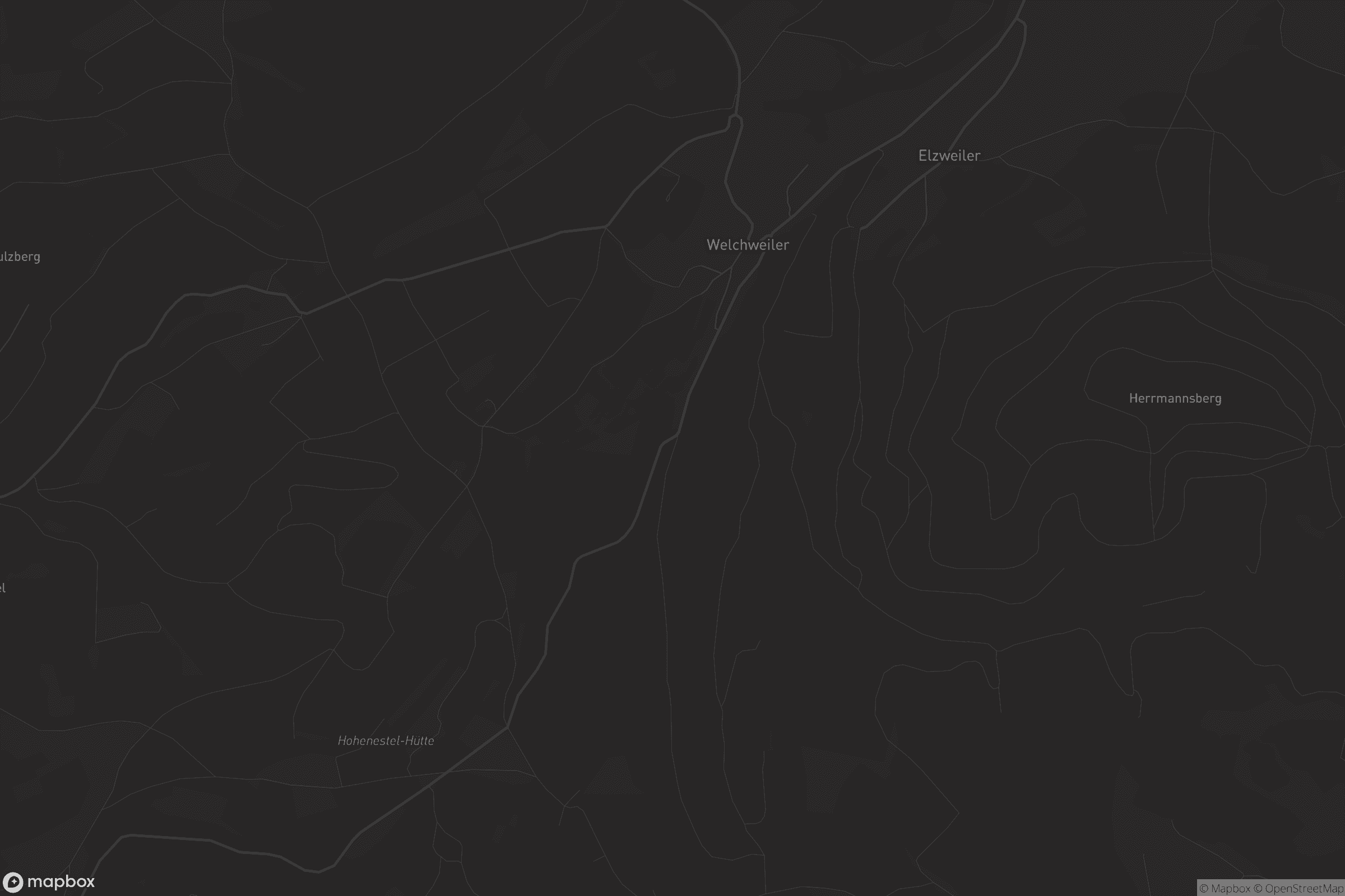 Karte von Welchweiler