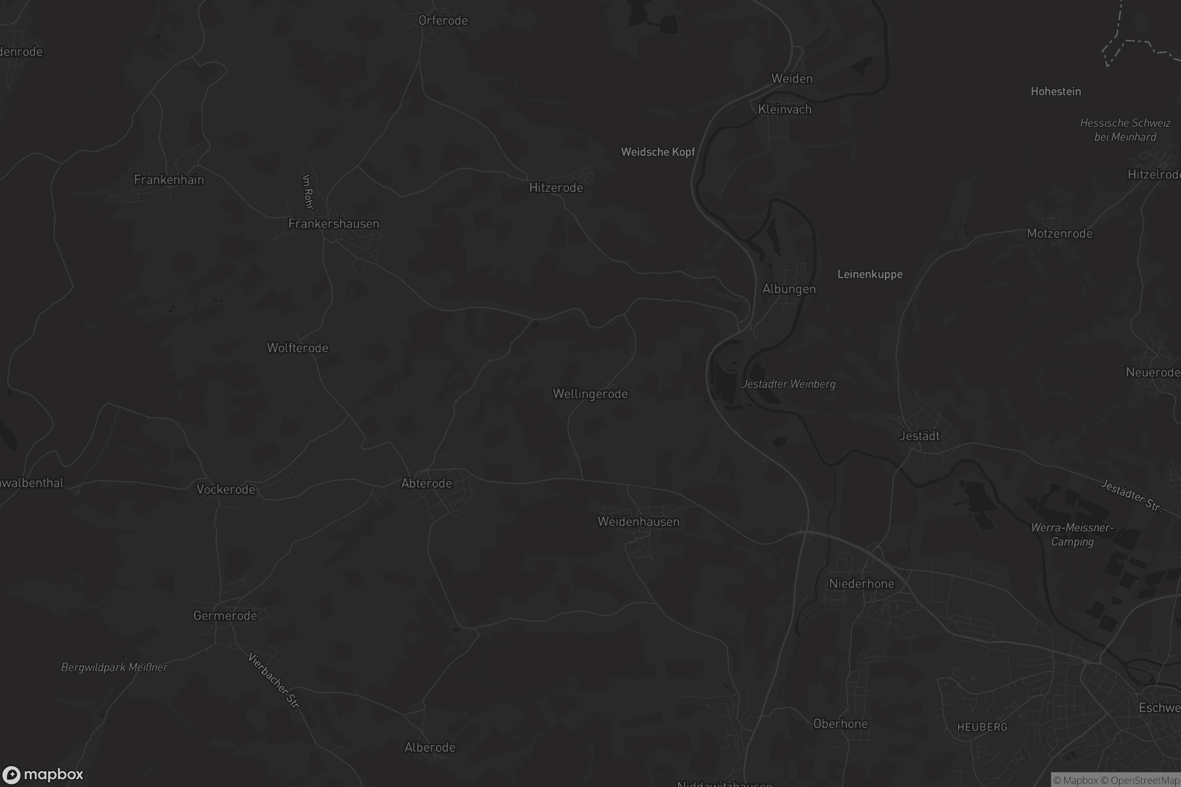 Karte von Wellingerode