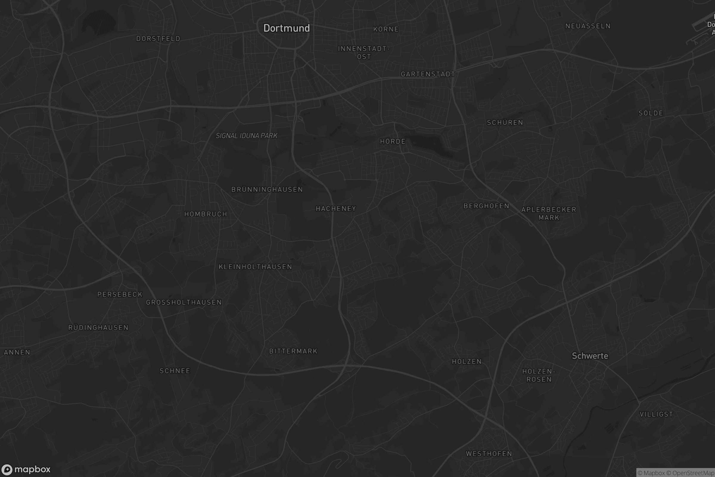 Karte von Wellinghofen