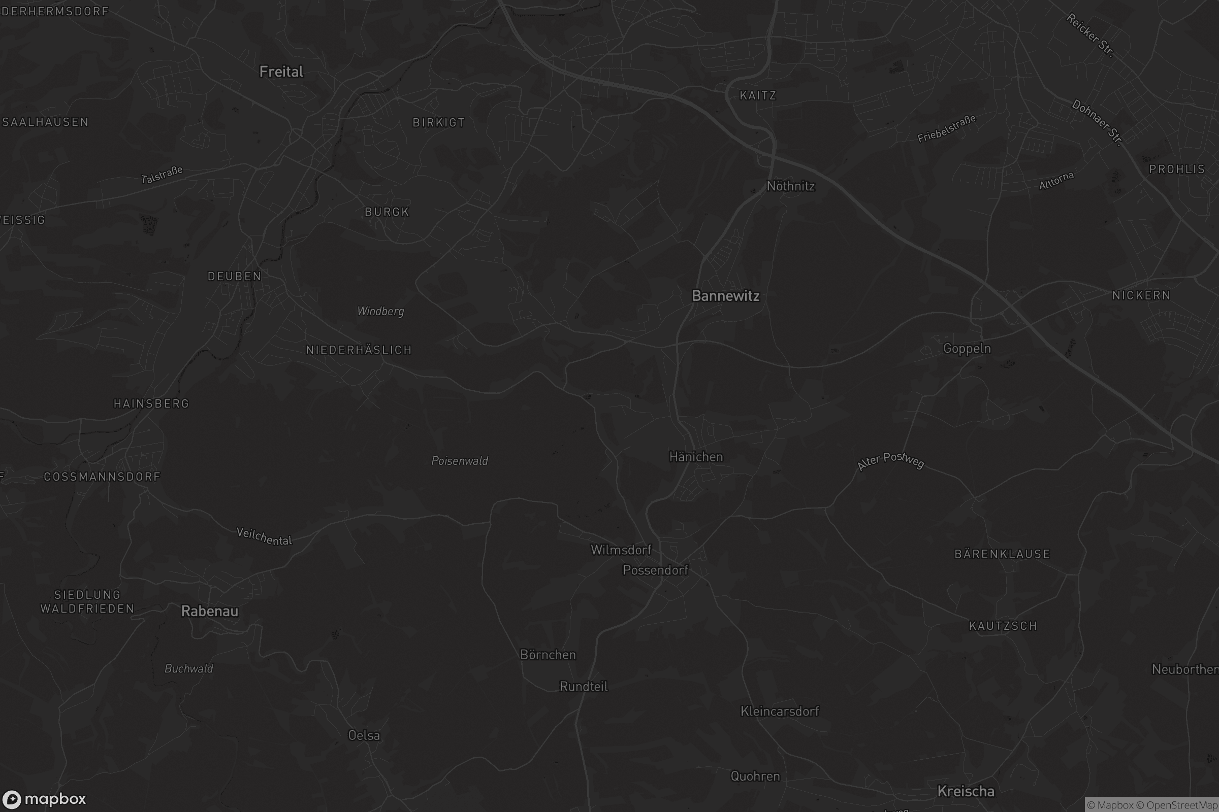 Karte von Welschhufe