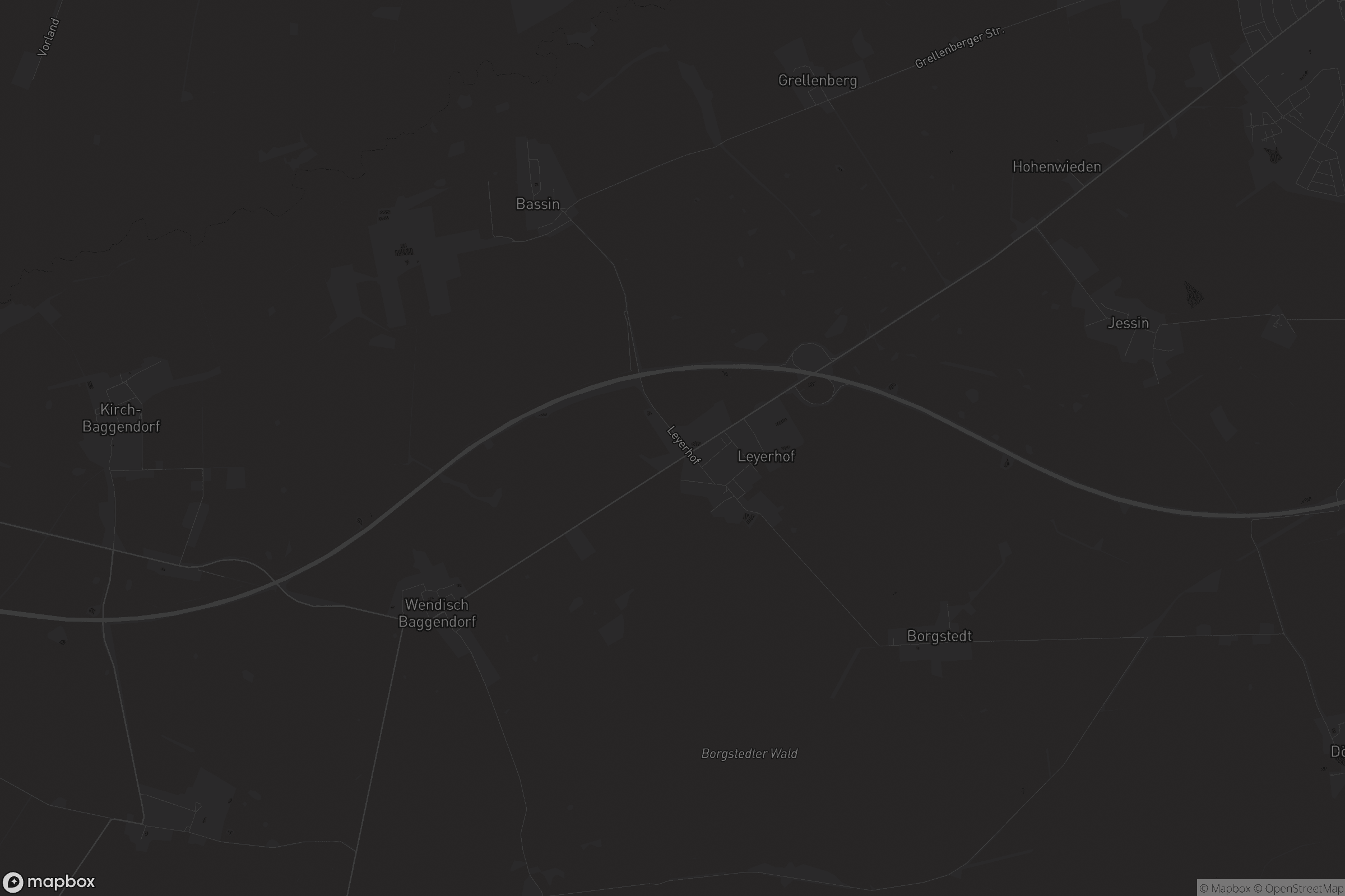 Karte von Wendisch Baggendorf