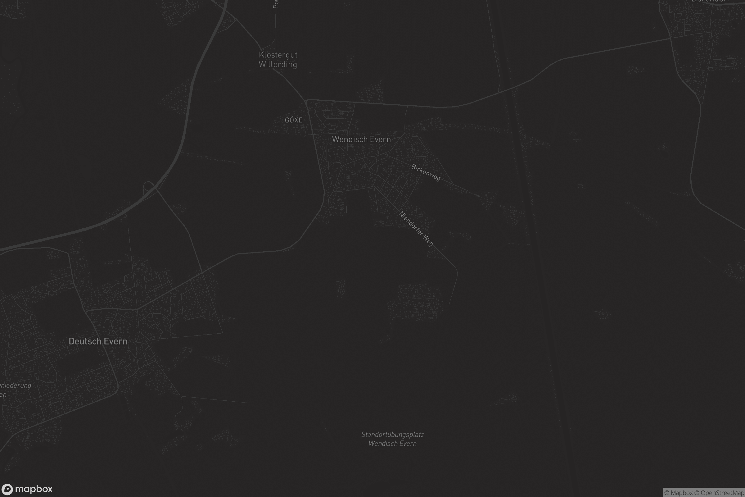 Karte von Wendisch Evern