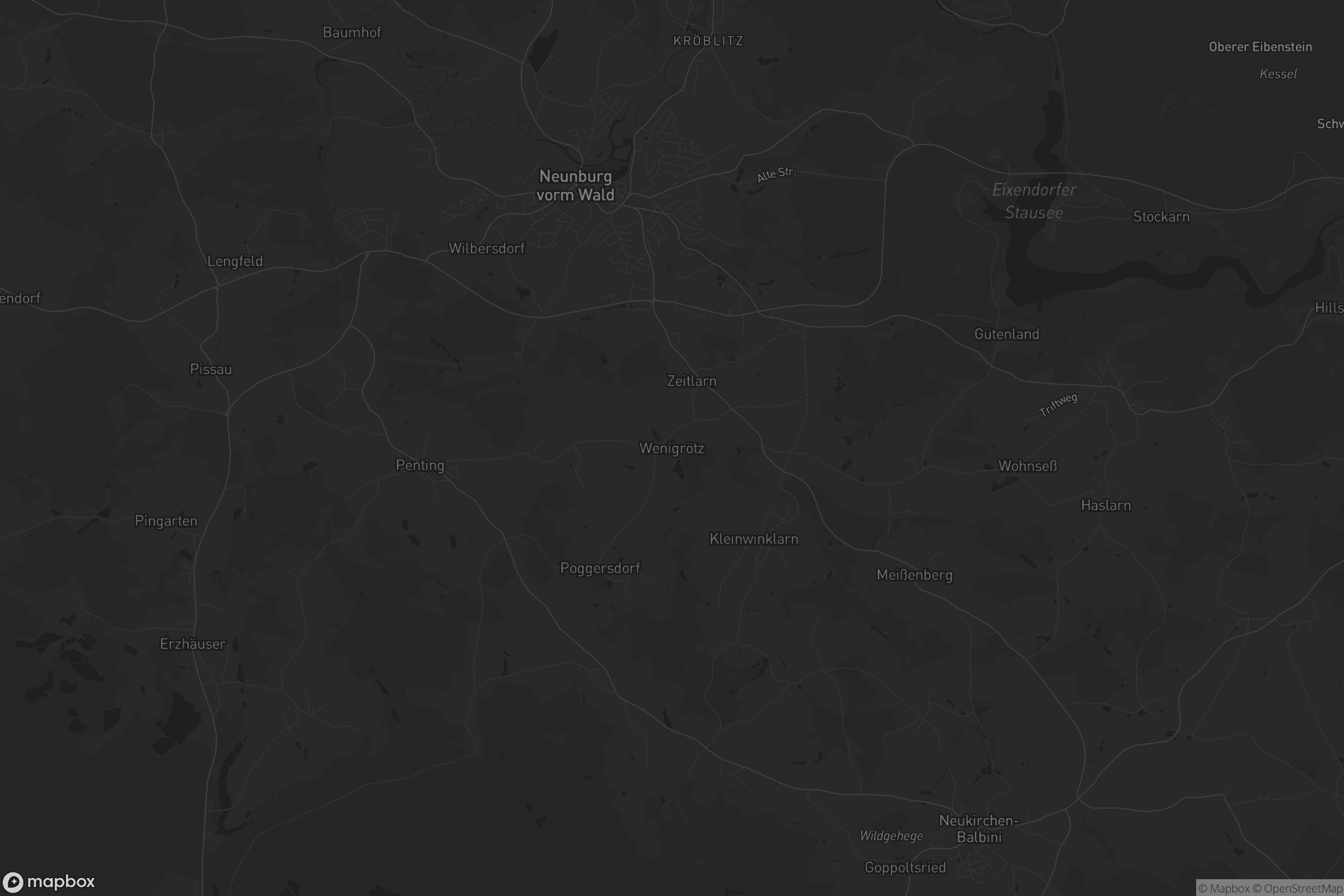 Karte von Wenigrötz