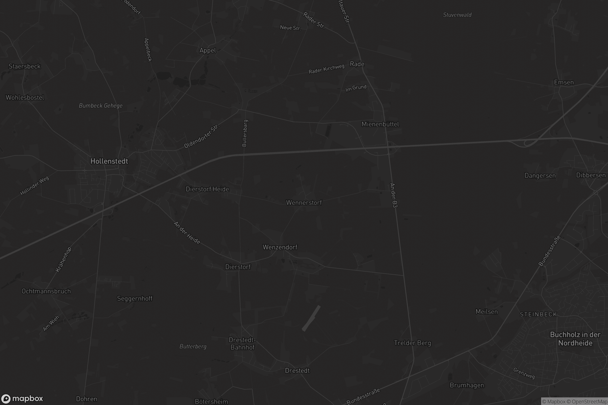 Karte von Wennerstorf