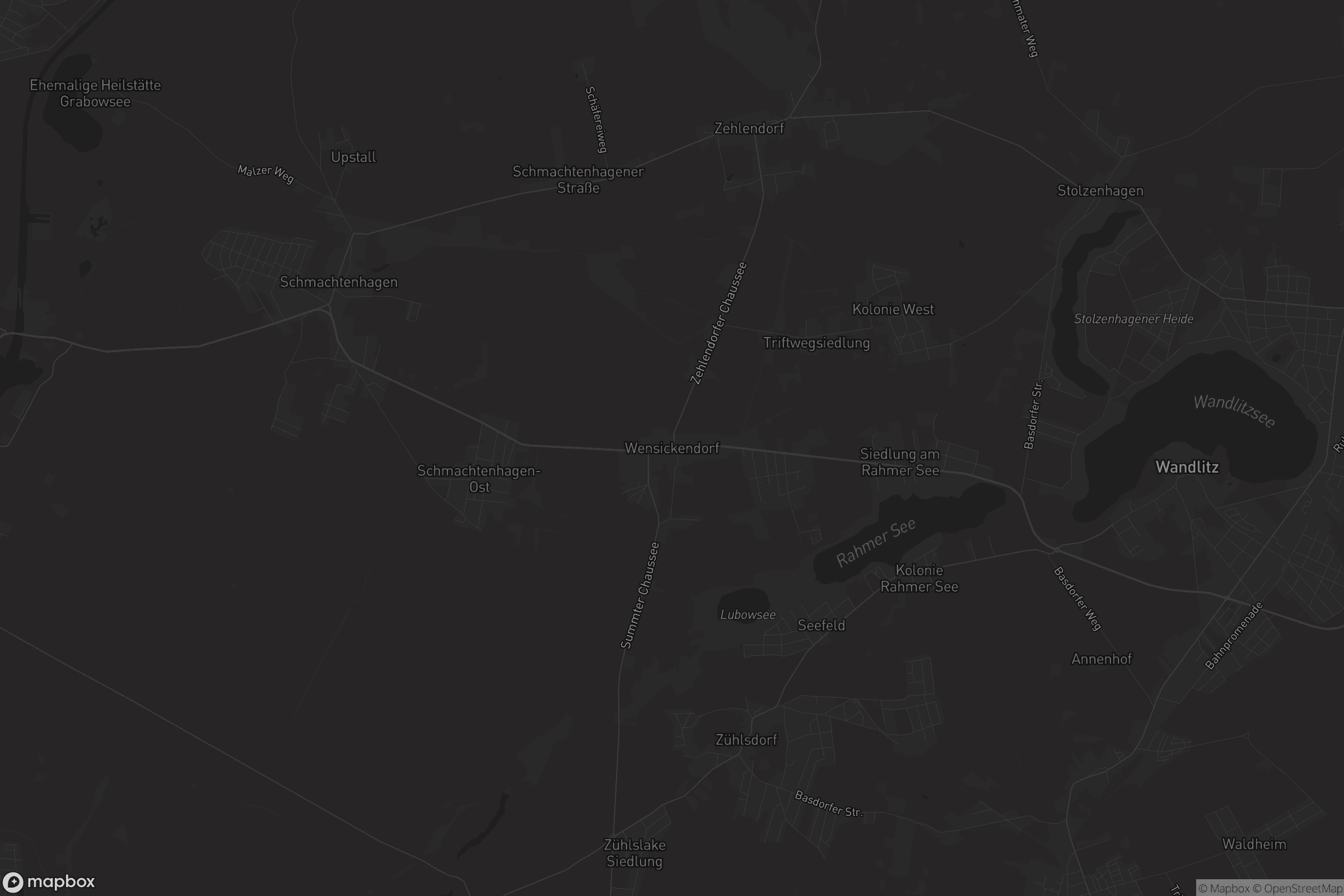 Karte von Wensickendorf