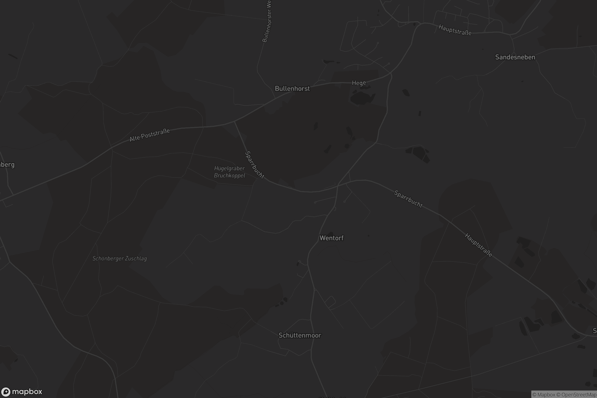 Karte von Wentorf (Amt Sandesneben)