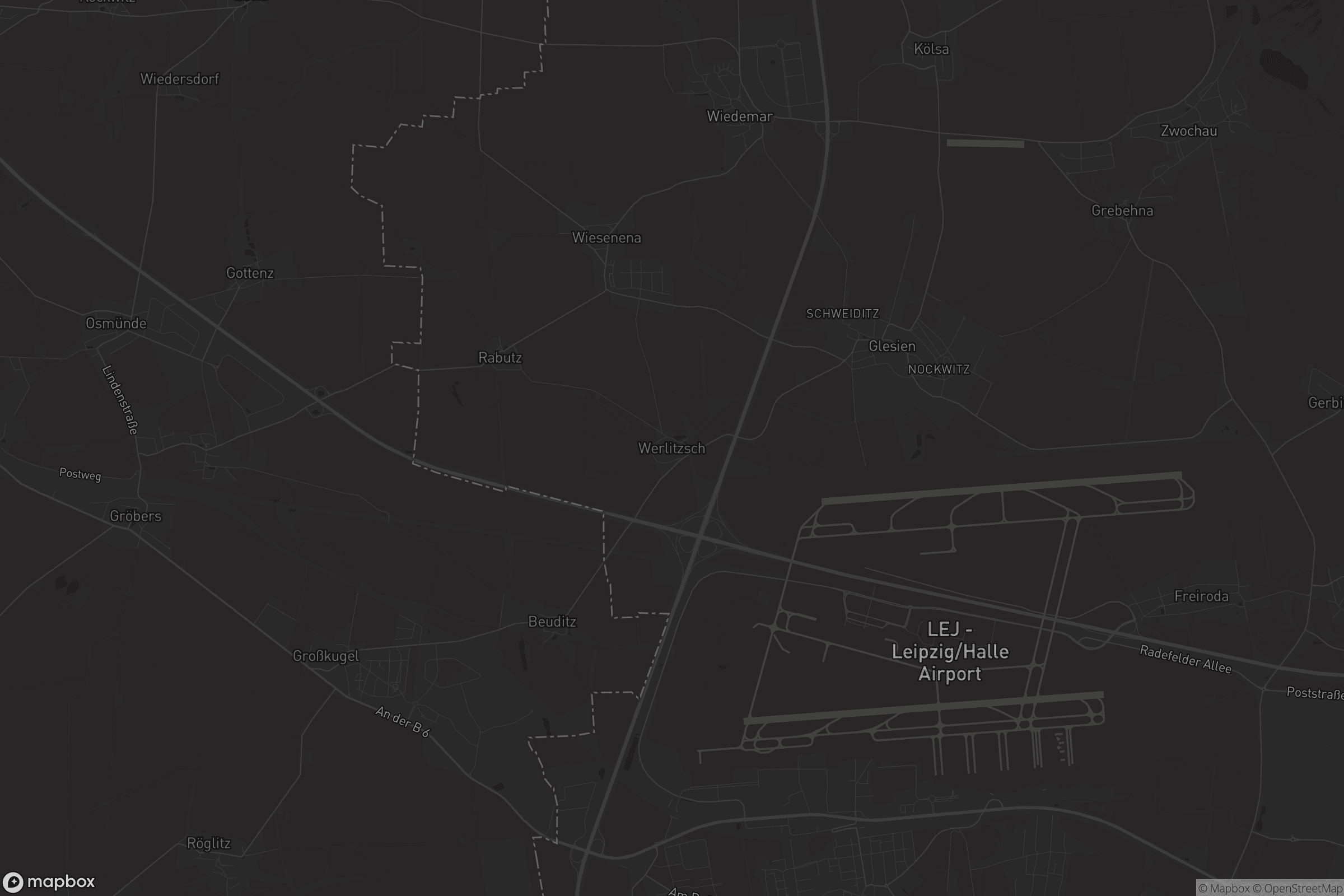 Karte von Werlitzsch