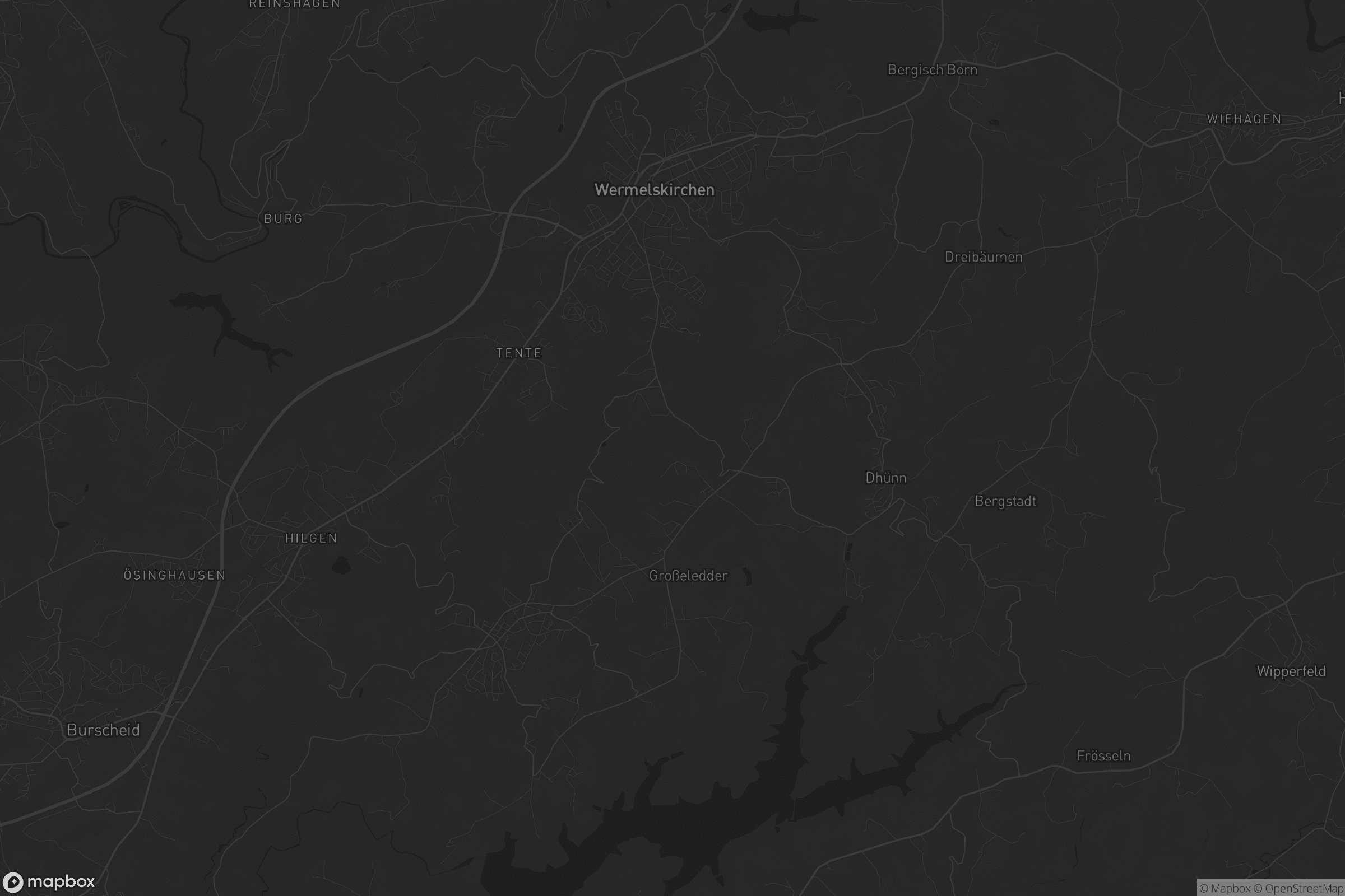 Karte von Wermelskirchen