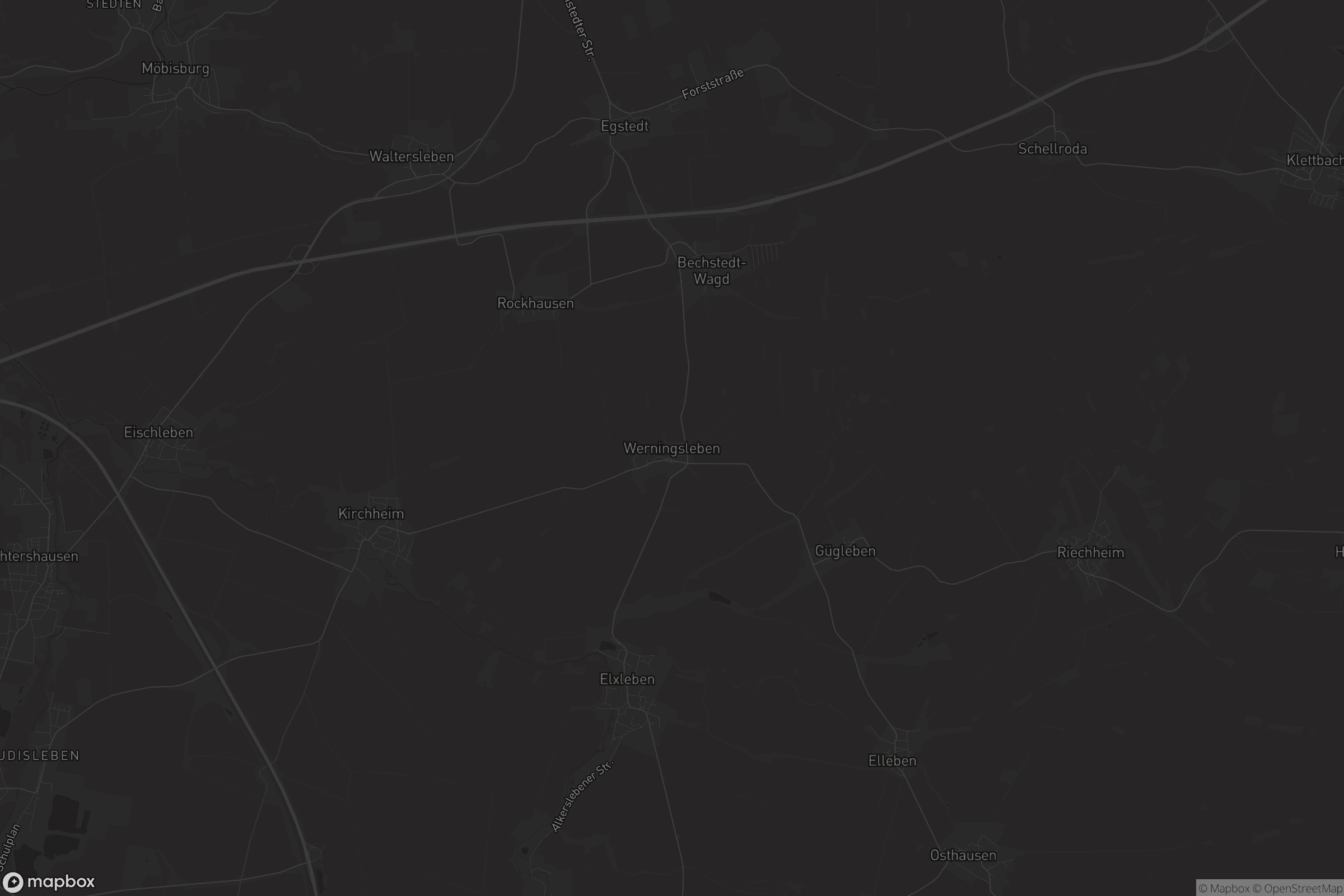 Karte von Werningsleben