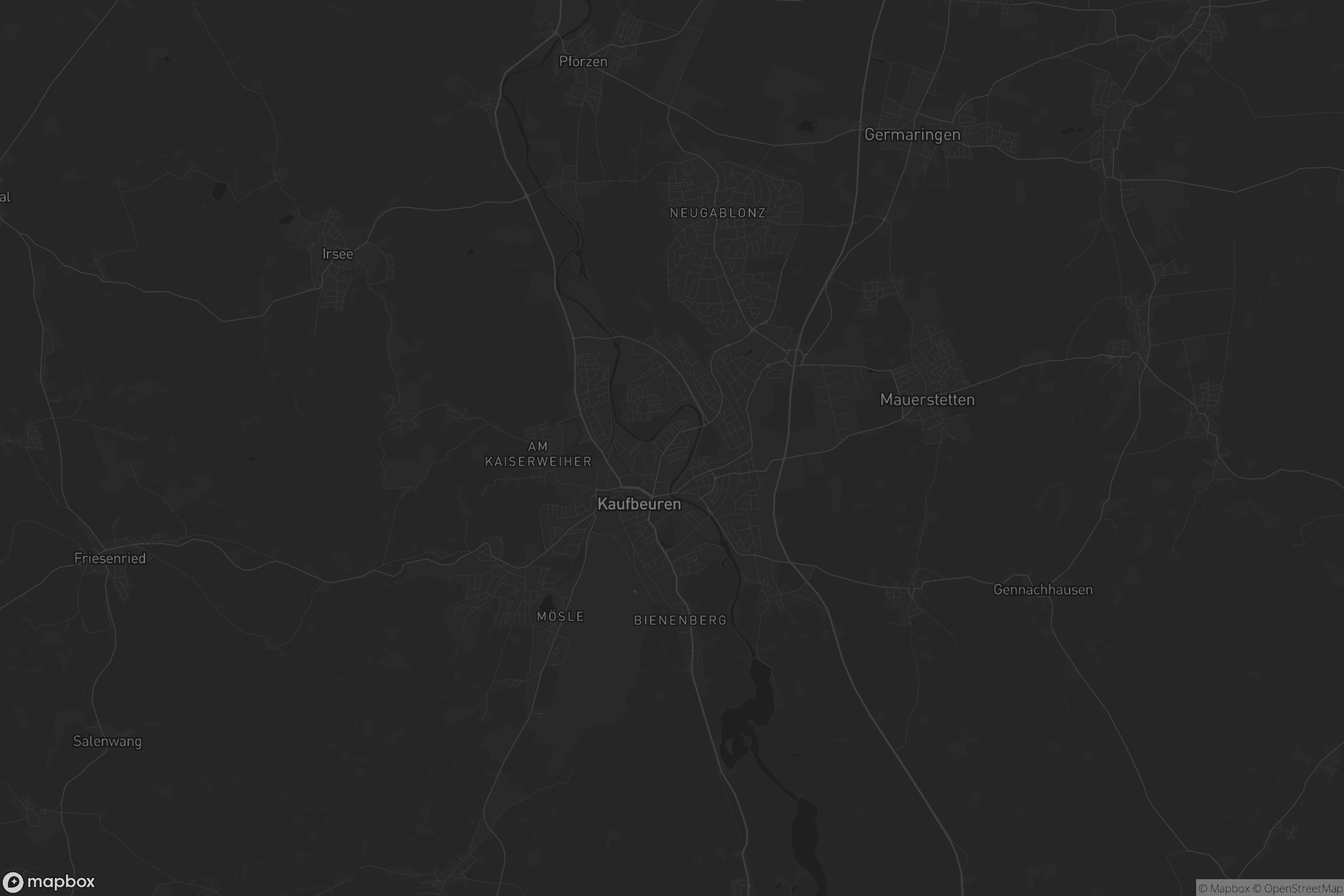 Karte von Wertachschleife