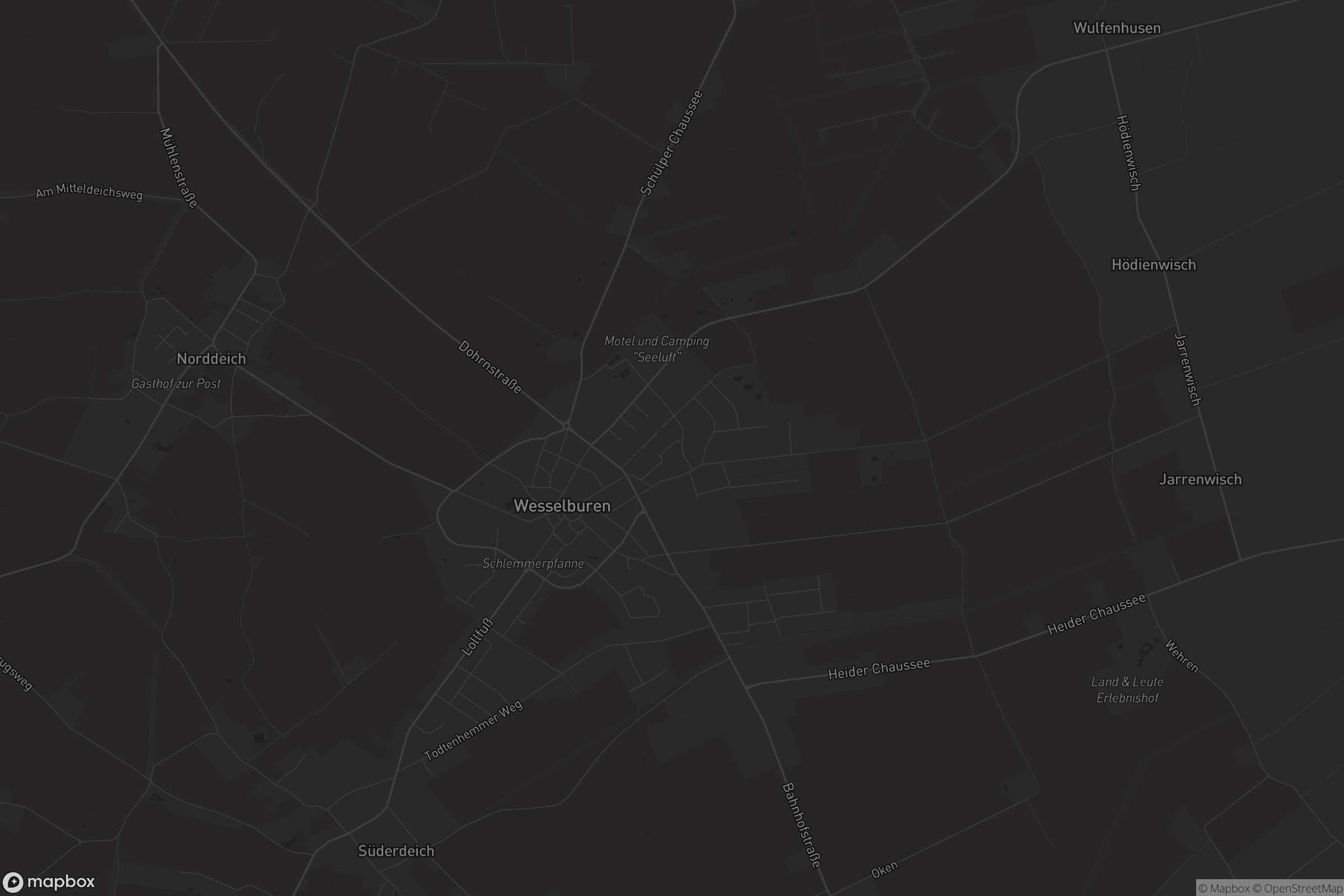 Karte von Wesselburen