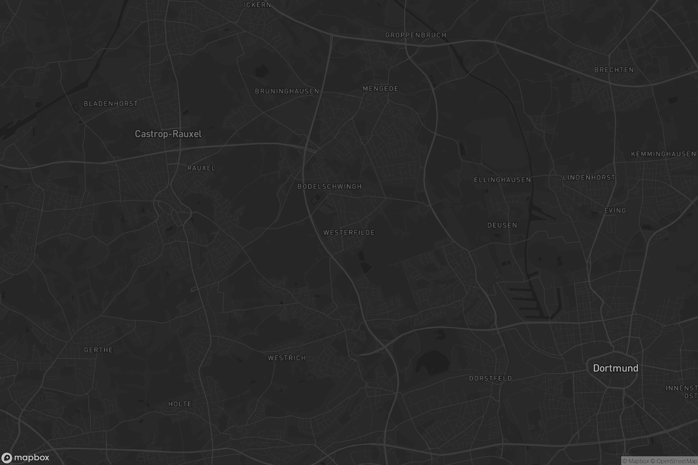 Karte von Westerfilde