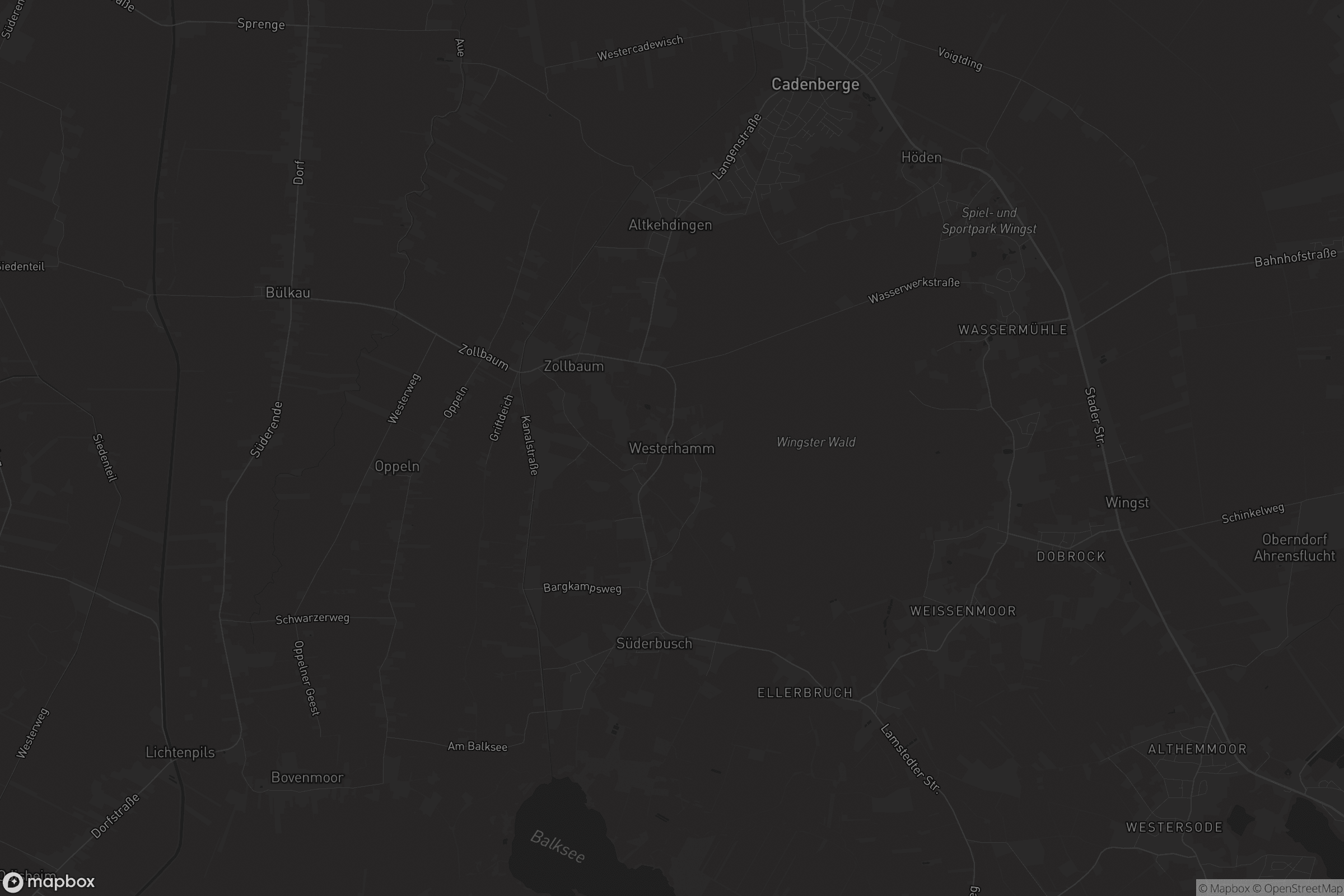 Karte von Westerhamm