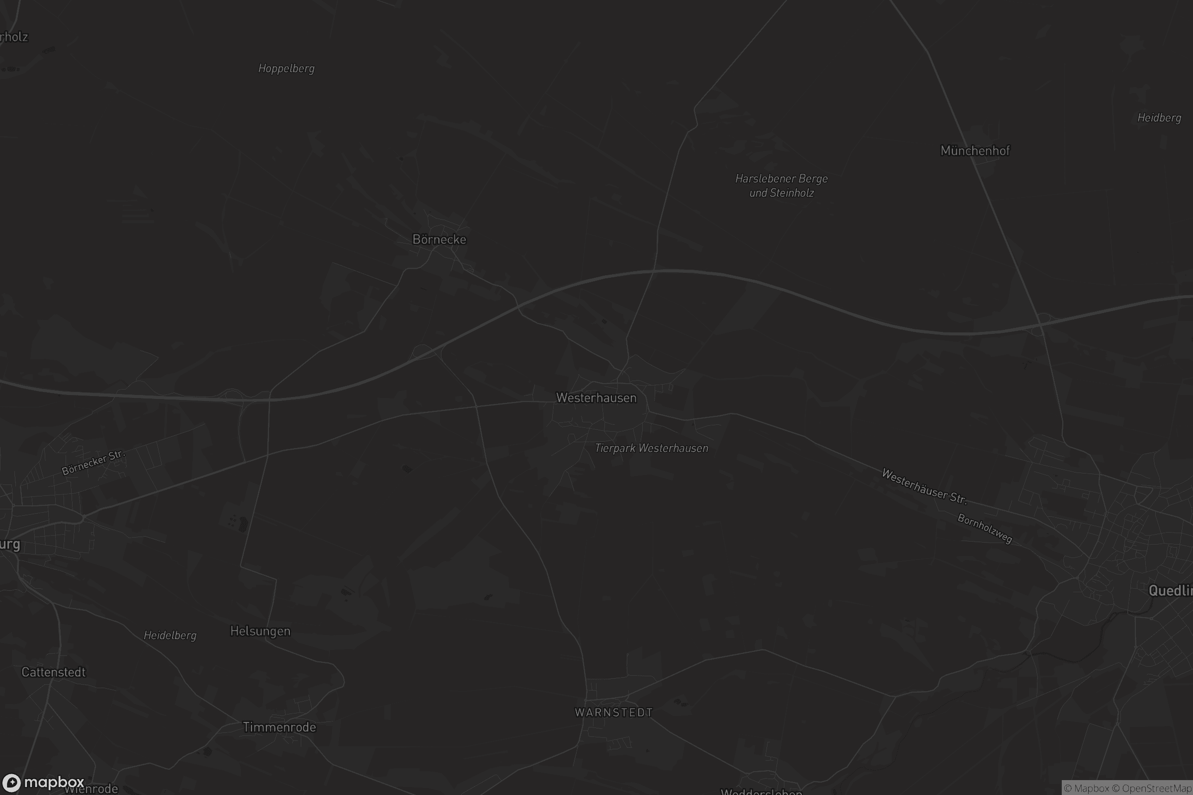 Karte von Westerhausen