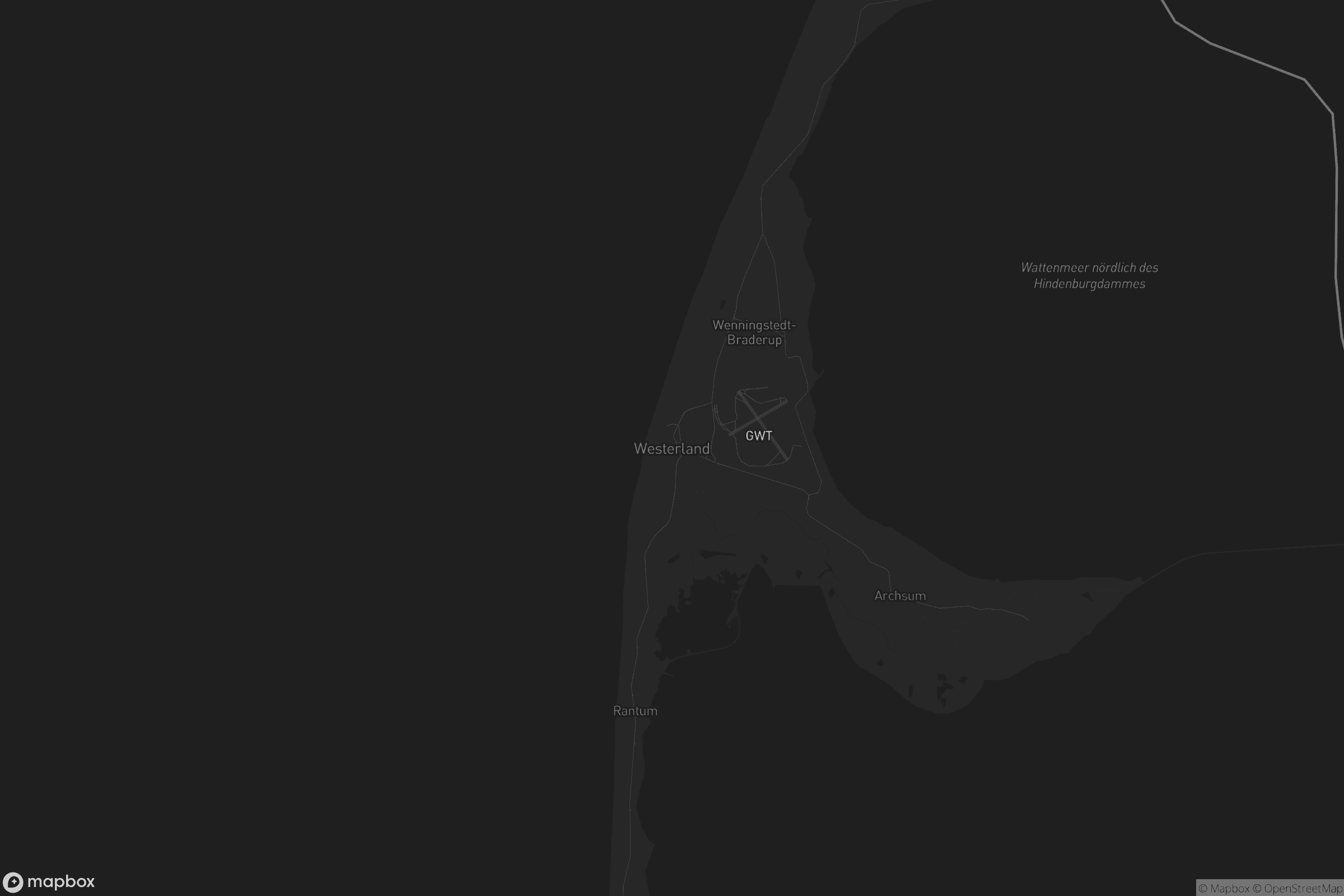 Karte von Westerland