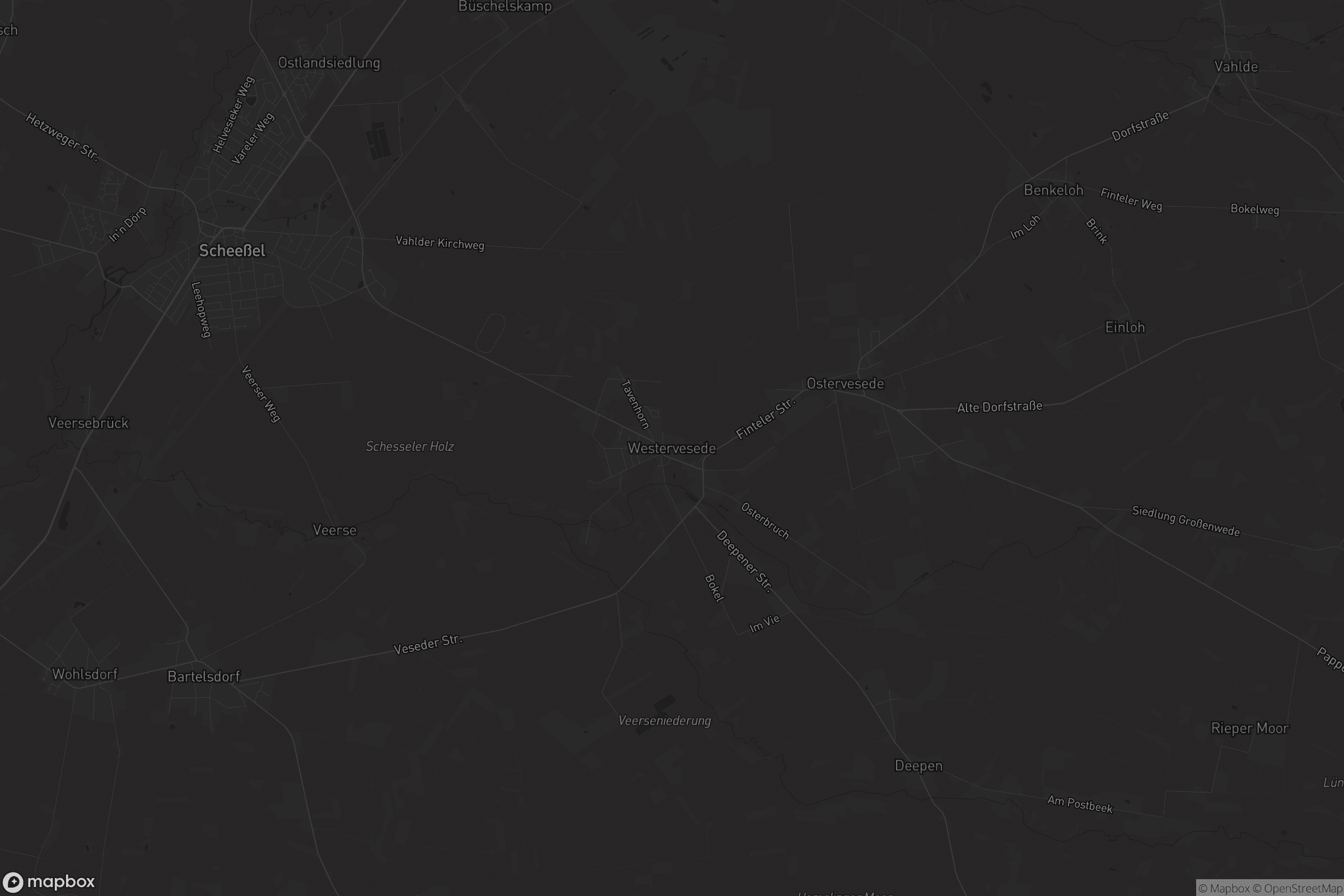 Karte von Westervesede