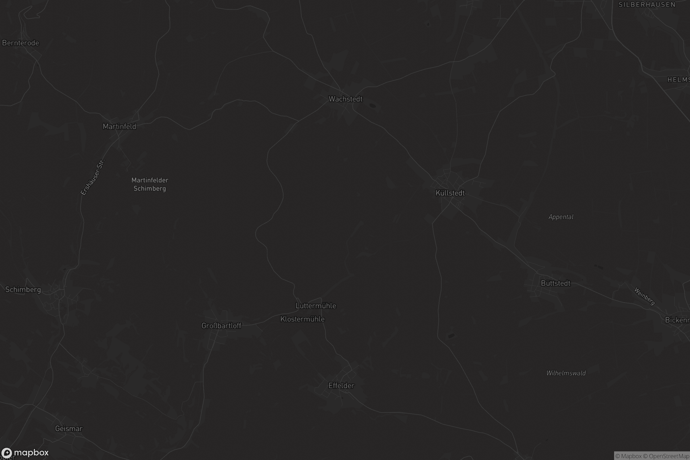 Karte von Westerwald-Obereichsfeld