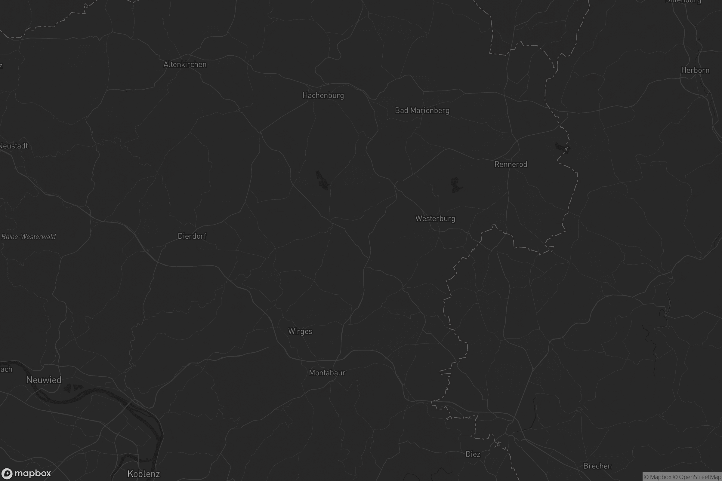 Karte von Westerwaldkreis