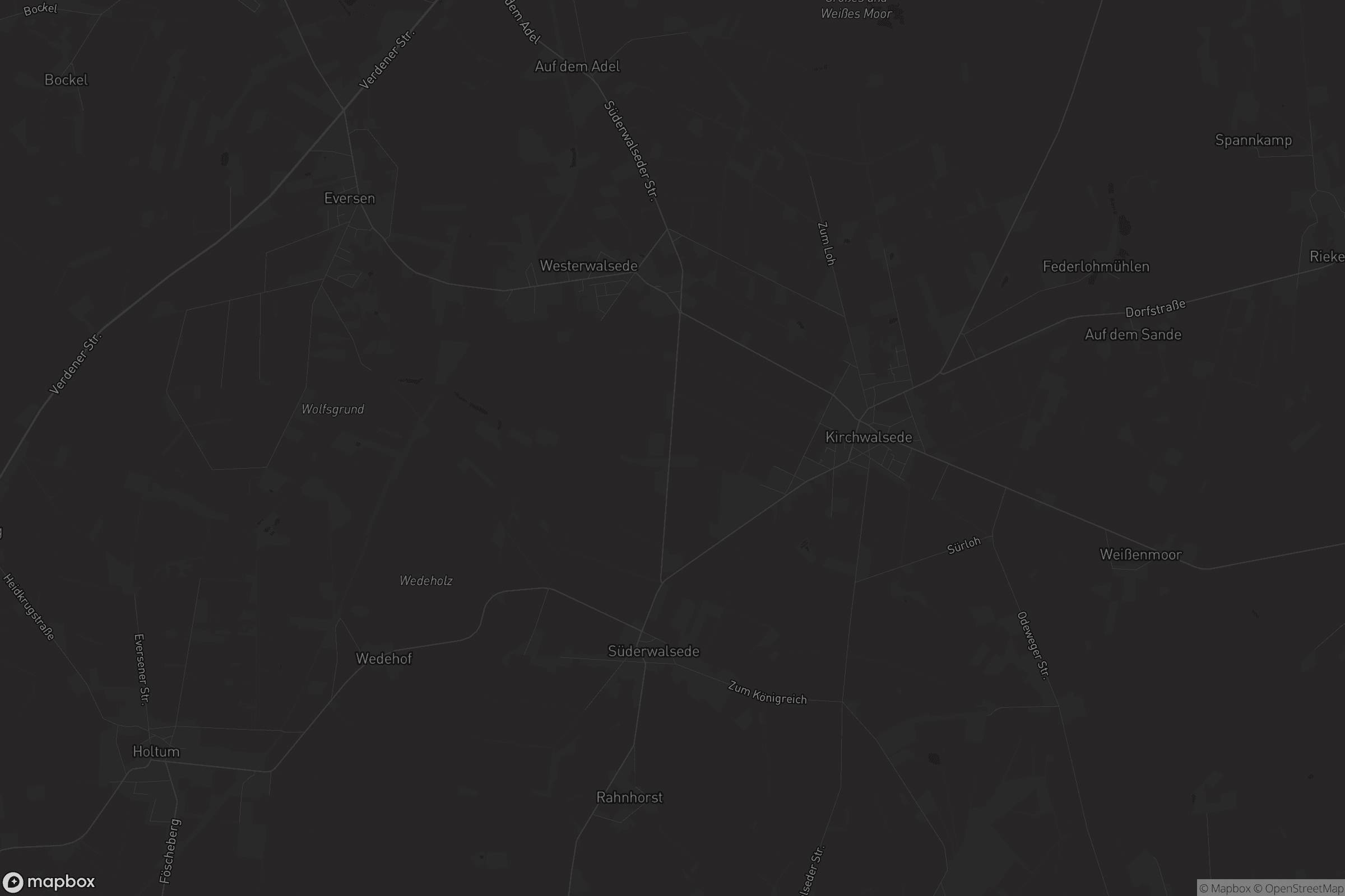 Karte von Westerwalsede