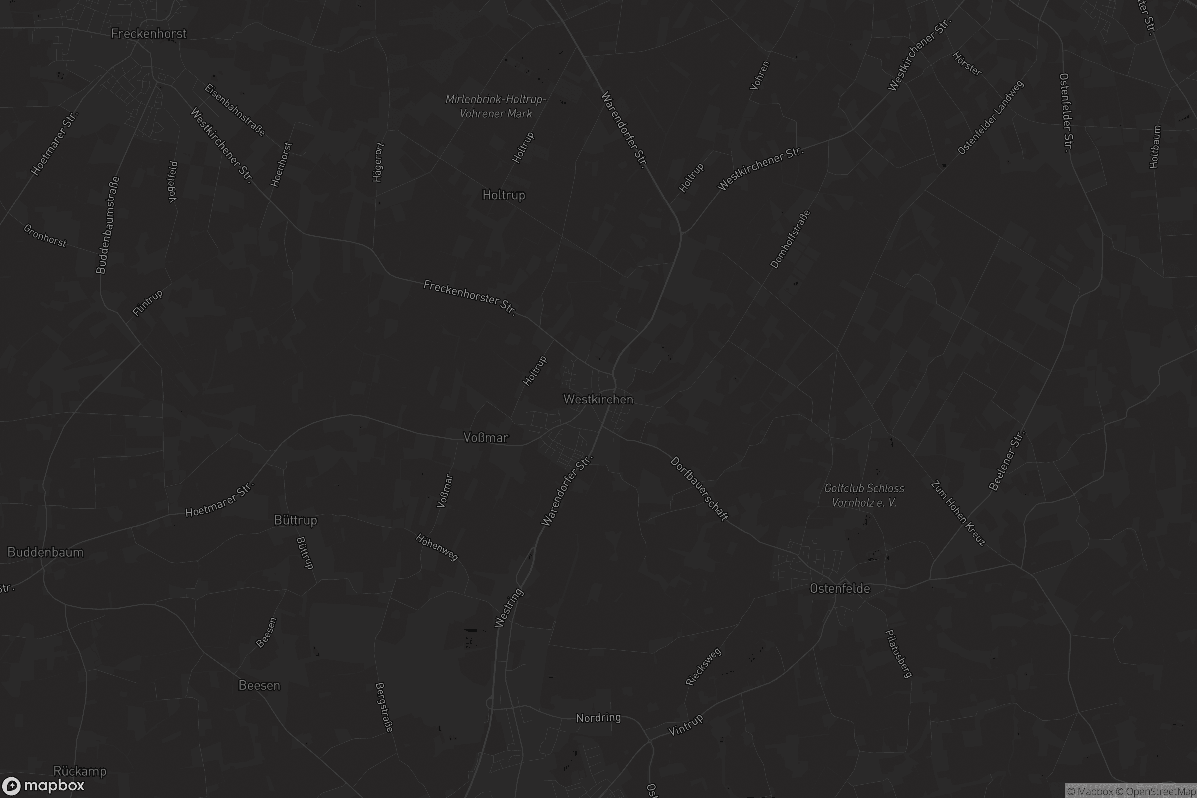 Karte von Westkirchen