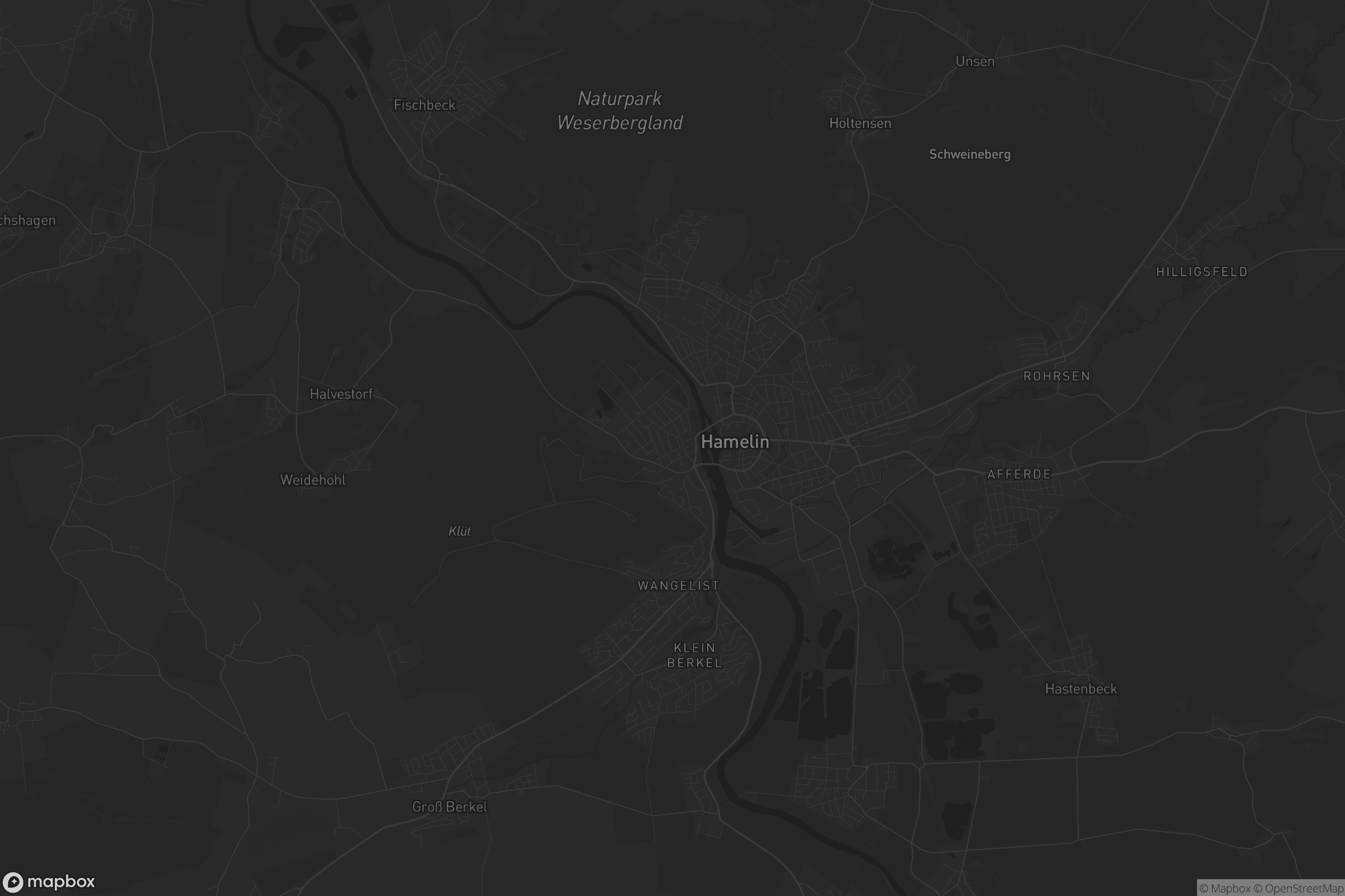 Karte von West/Klütviertel