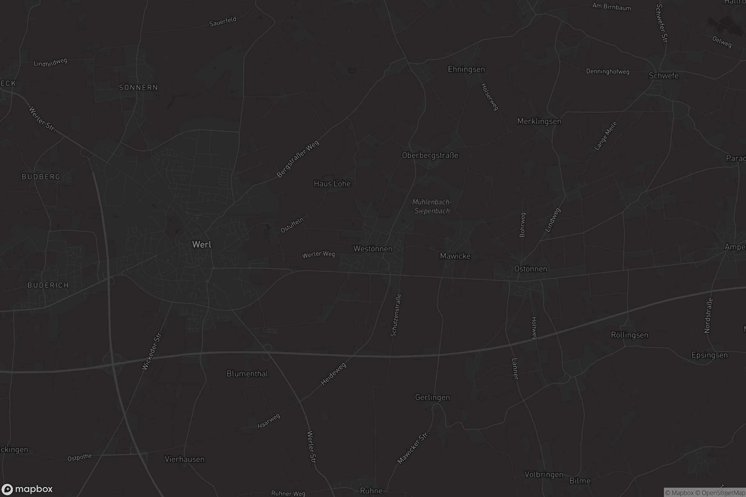 Karte von Westönnen