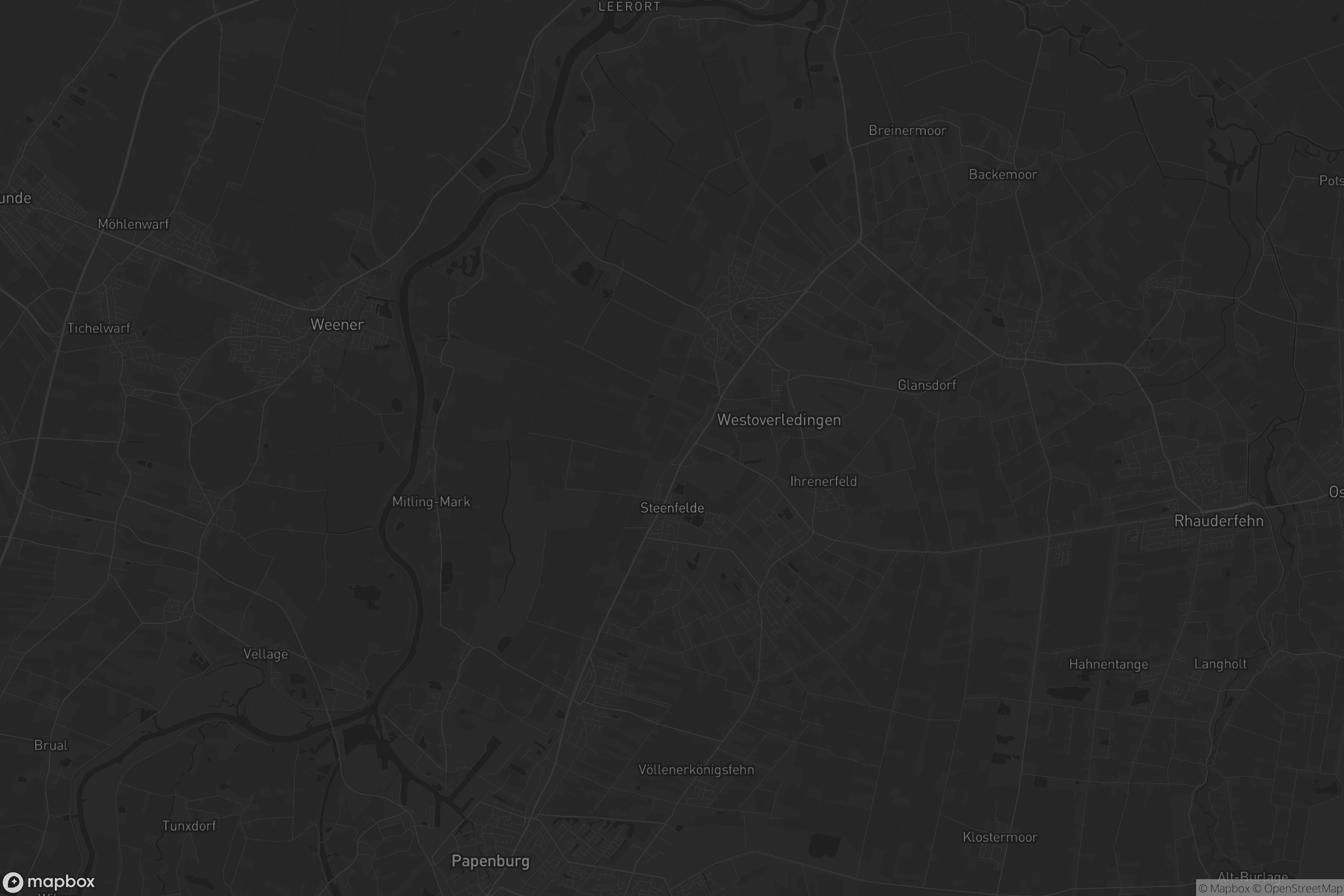 Karte von Westoverledingen