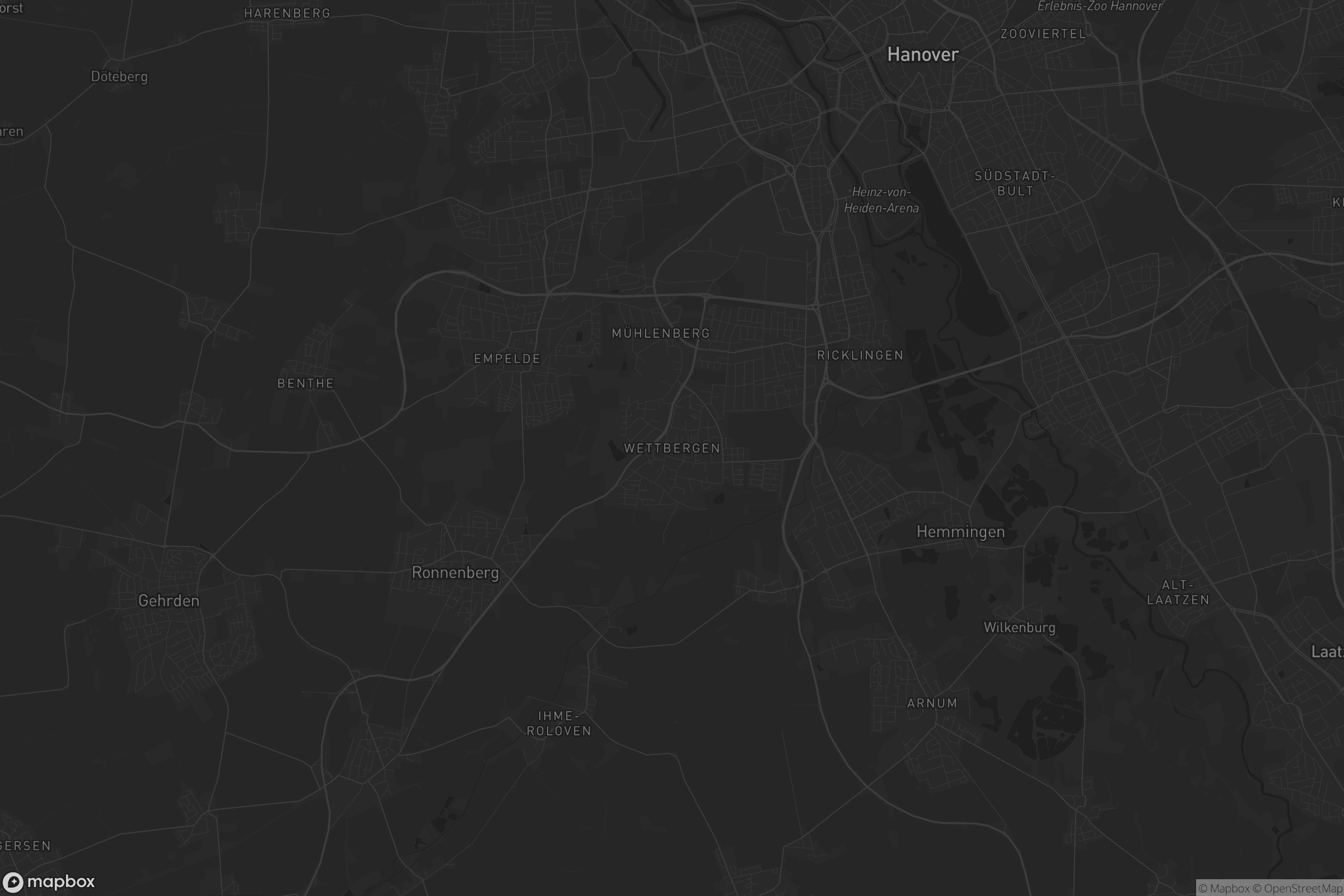 Karte von Wettbergen