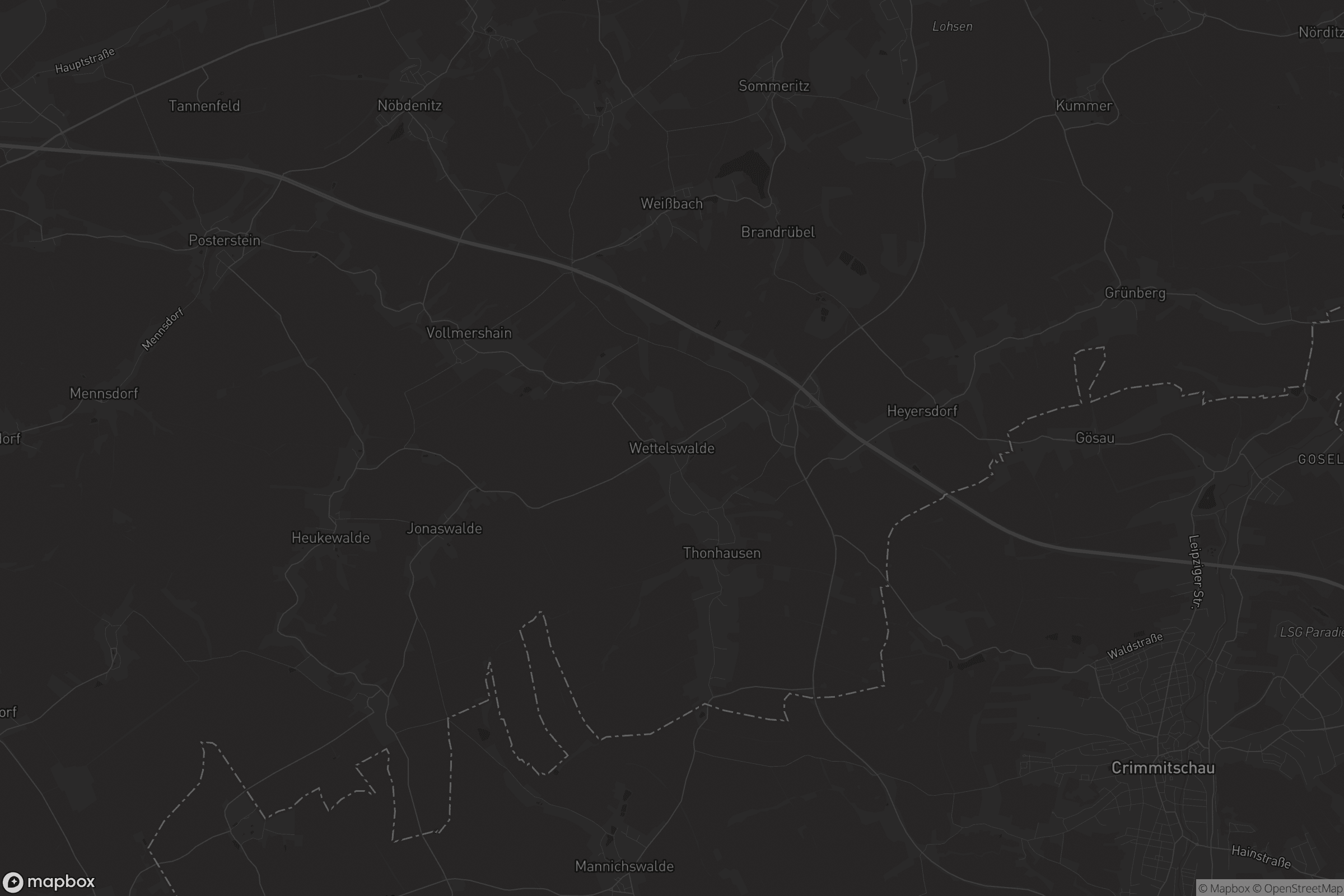 Karte von Wettelswalde