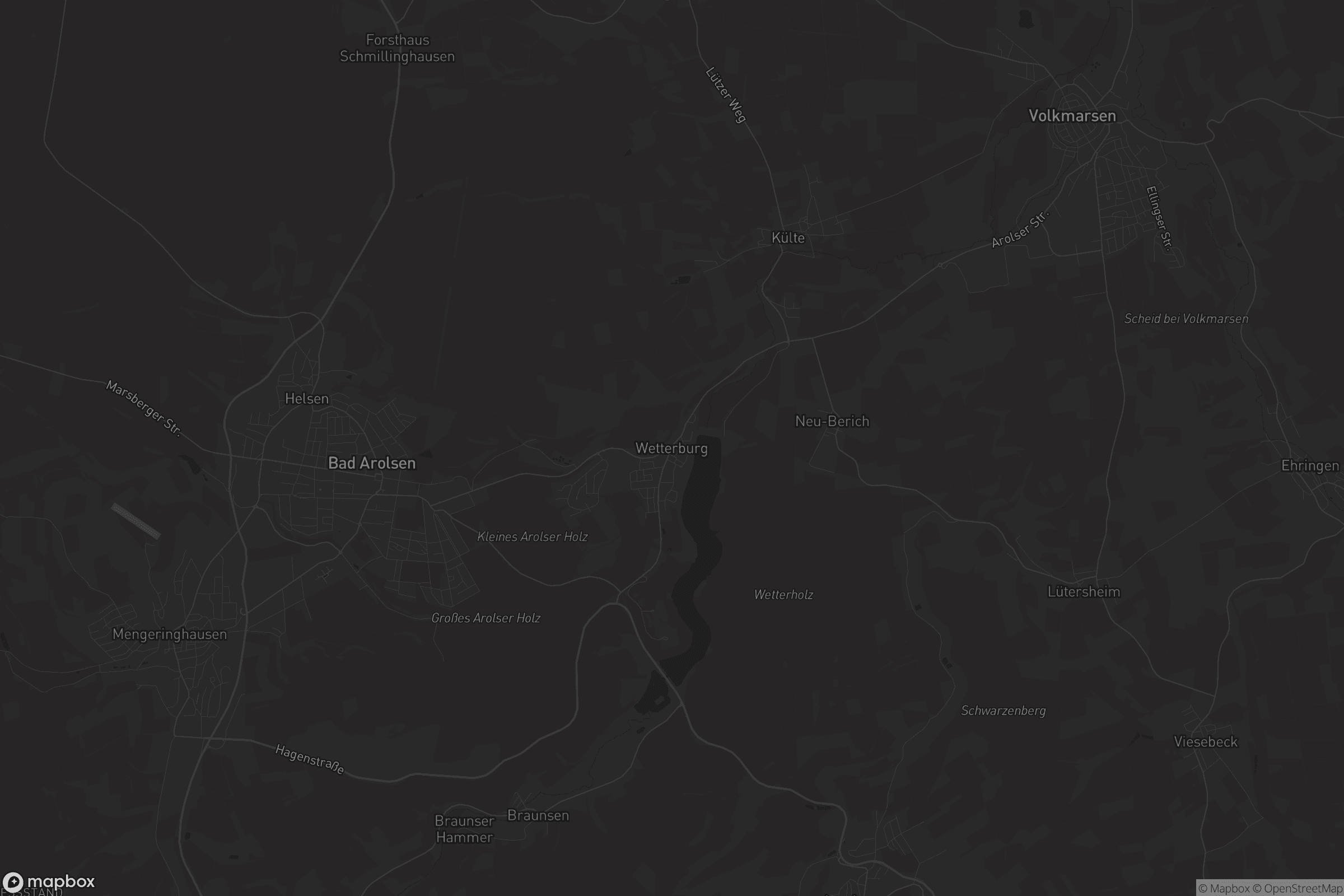 Karte von Wetterburg