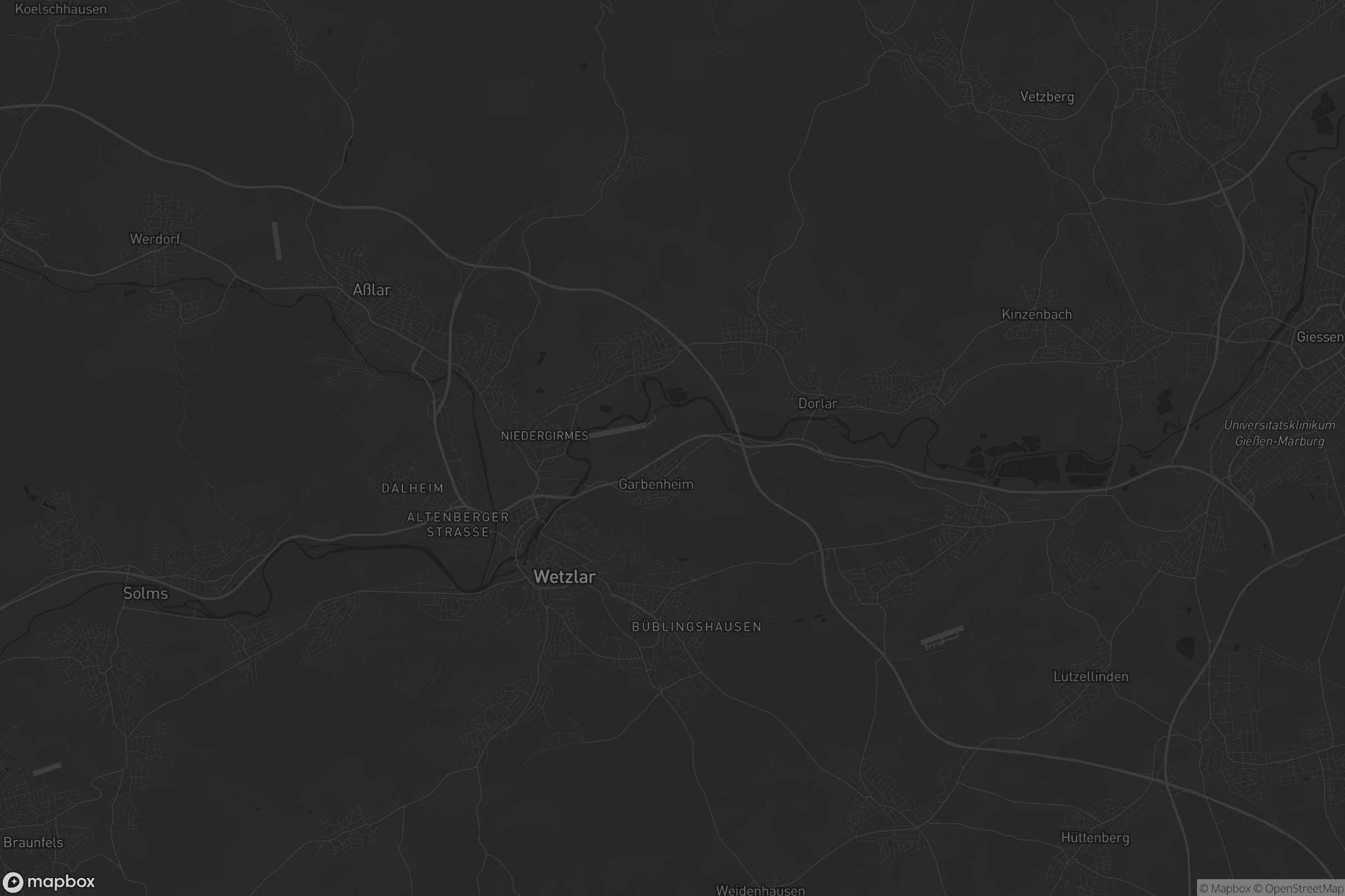 Karte von Wetzlar
