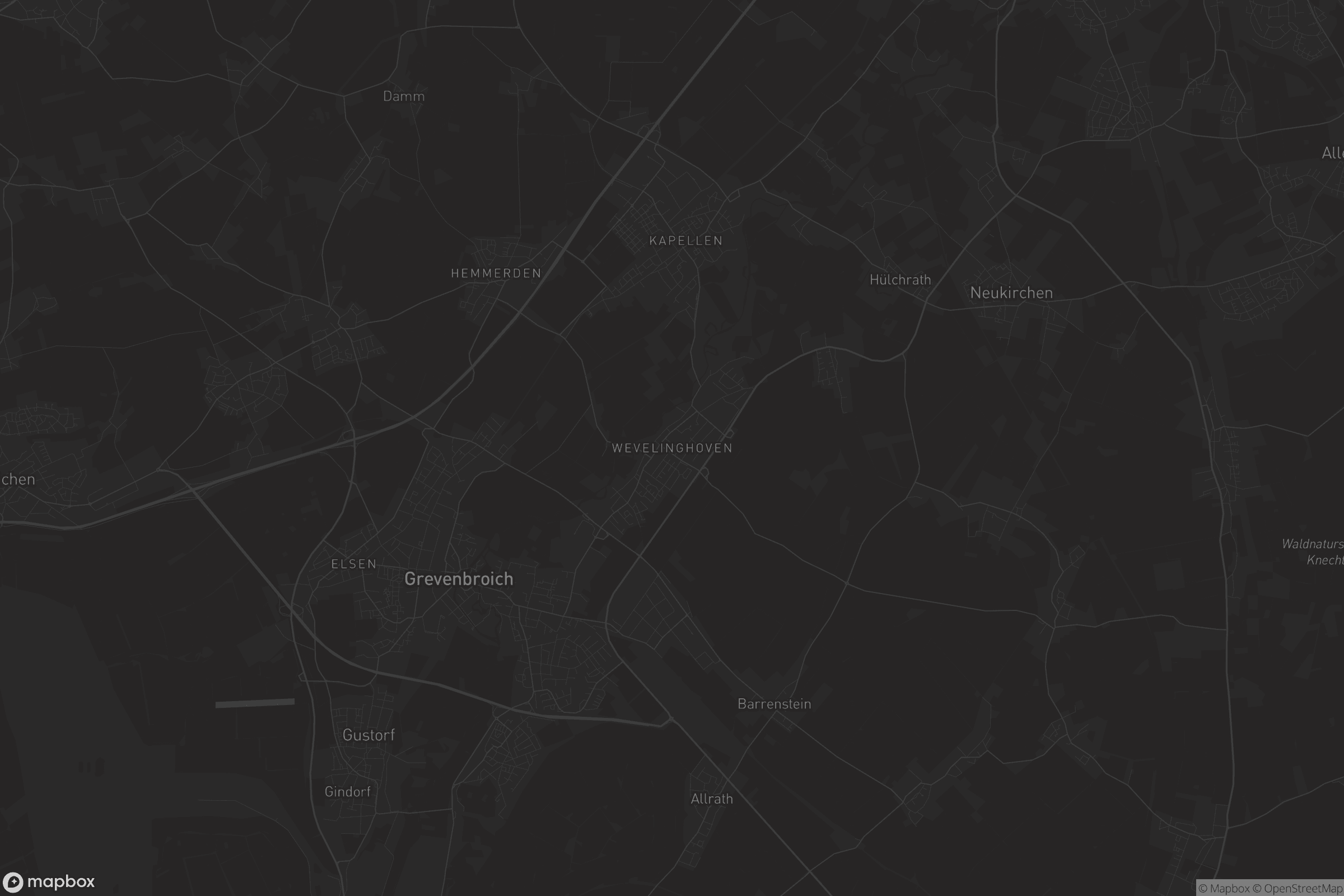 Karte von Wevelinghoven