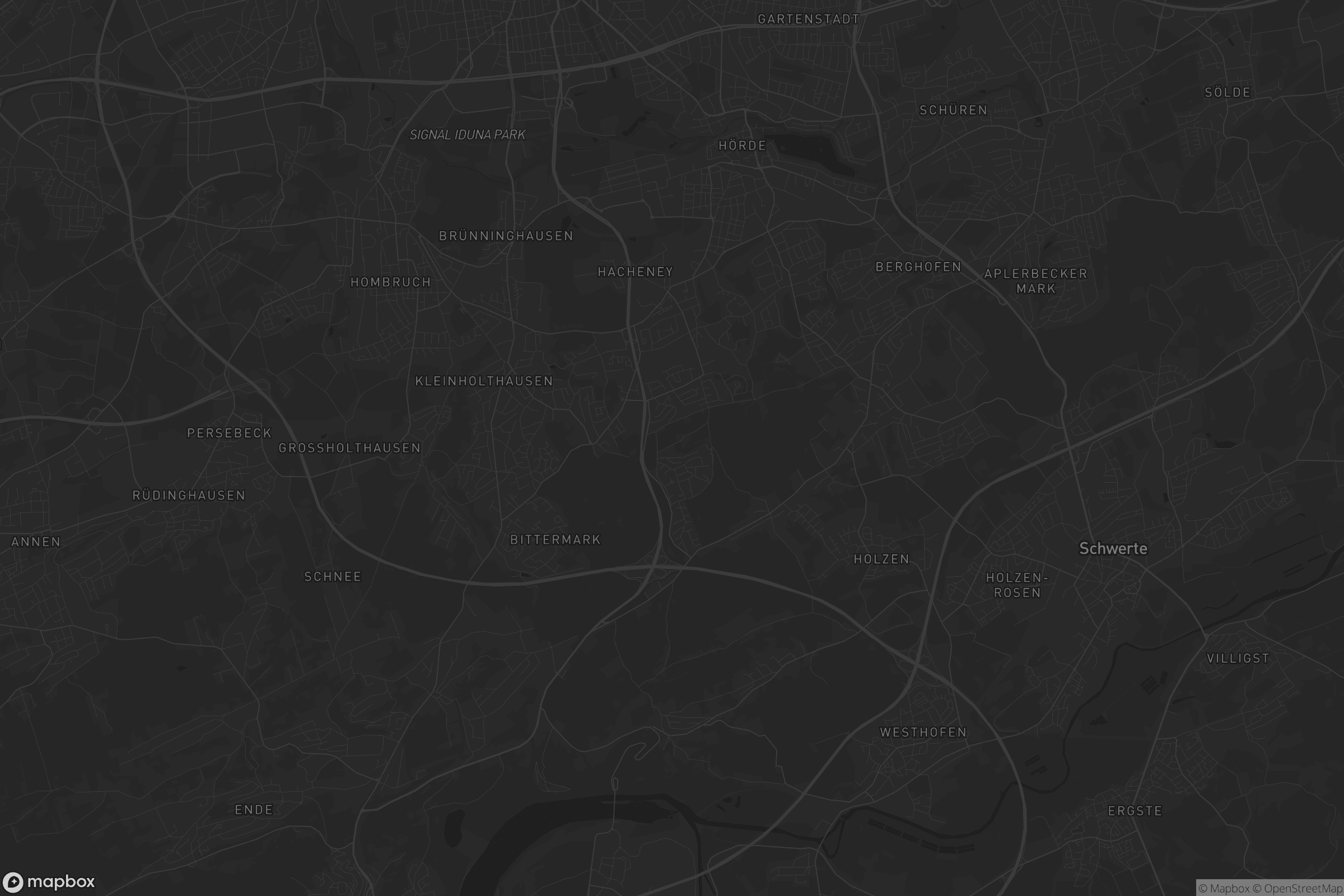 Karte von Wichlinghofen