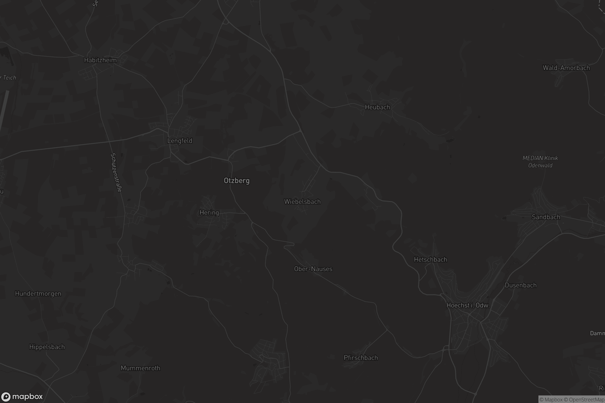 Karte von Wiebelsbach