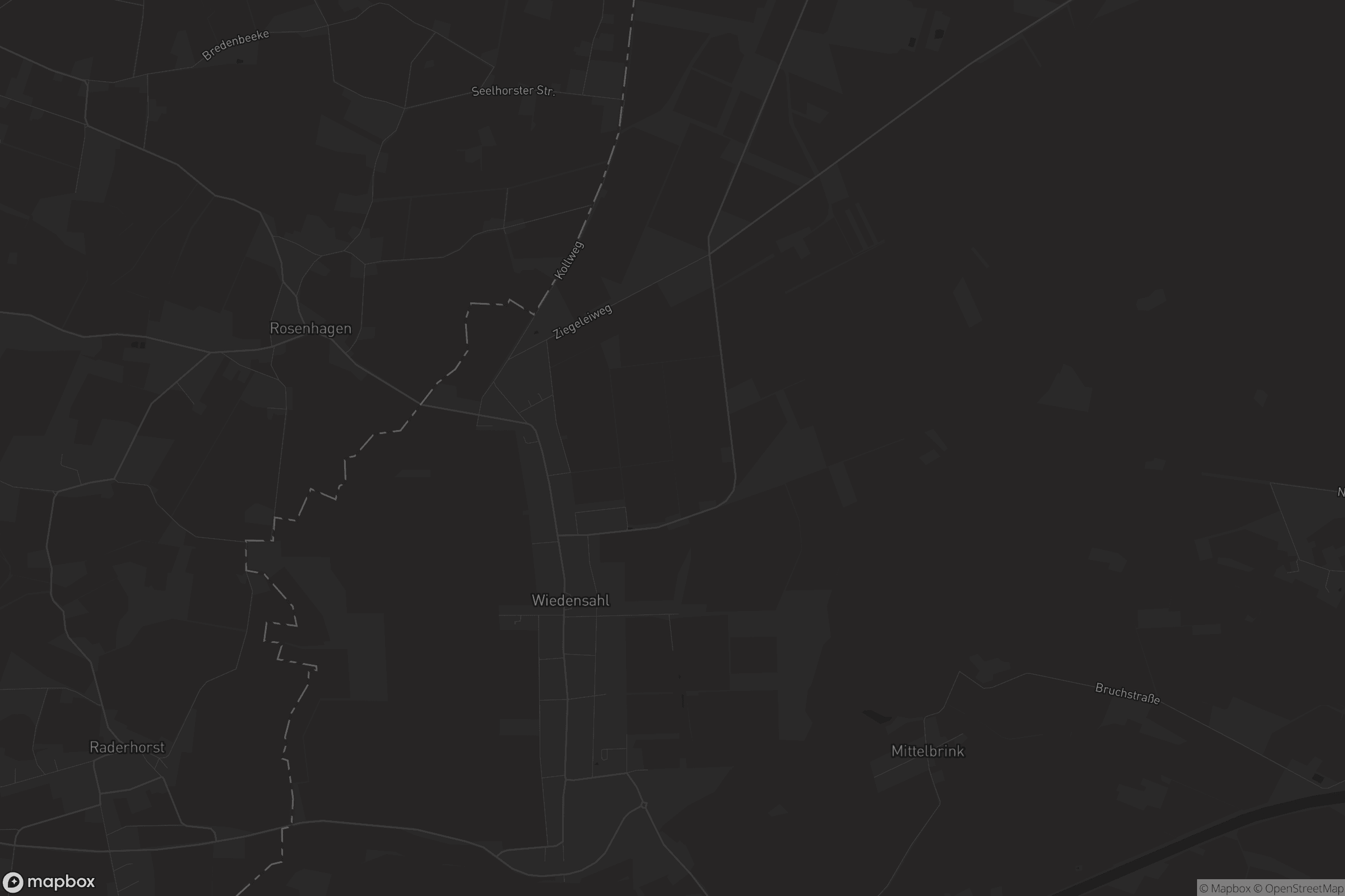 Karte von Wiedensahl