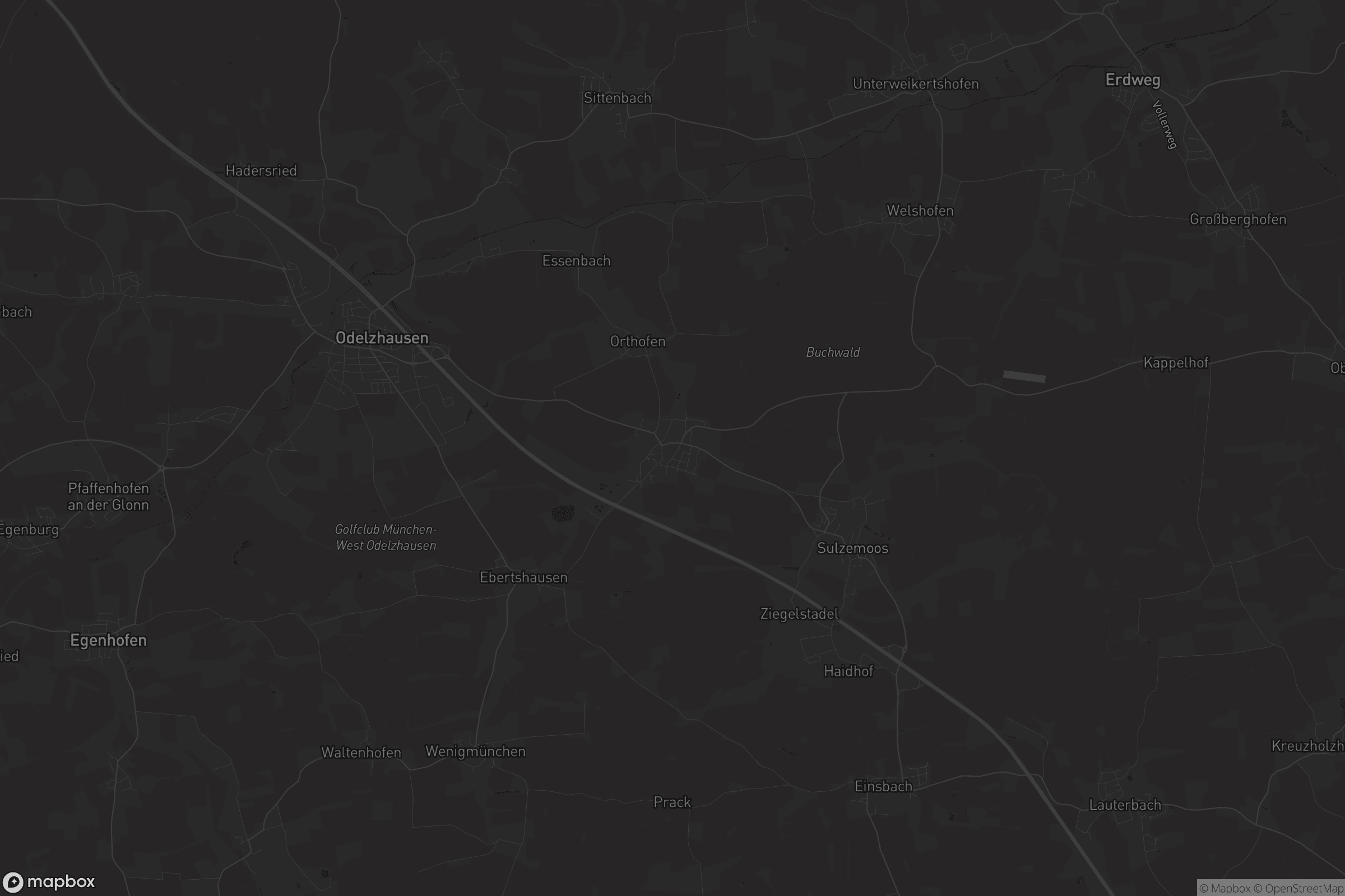 Karte von Wiedenzhausen