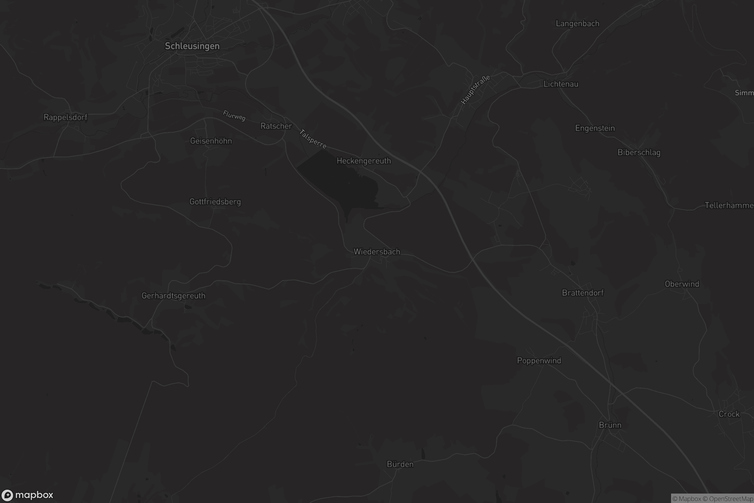 Karte von Wiedersbach