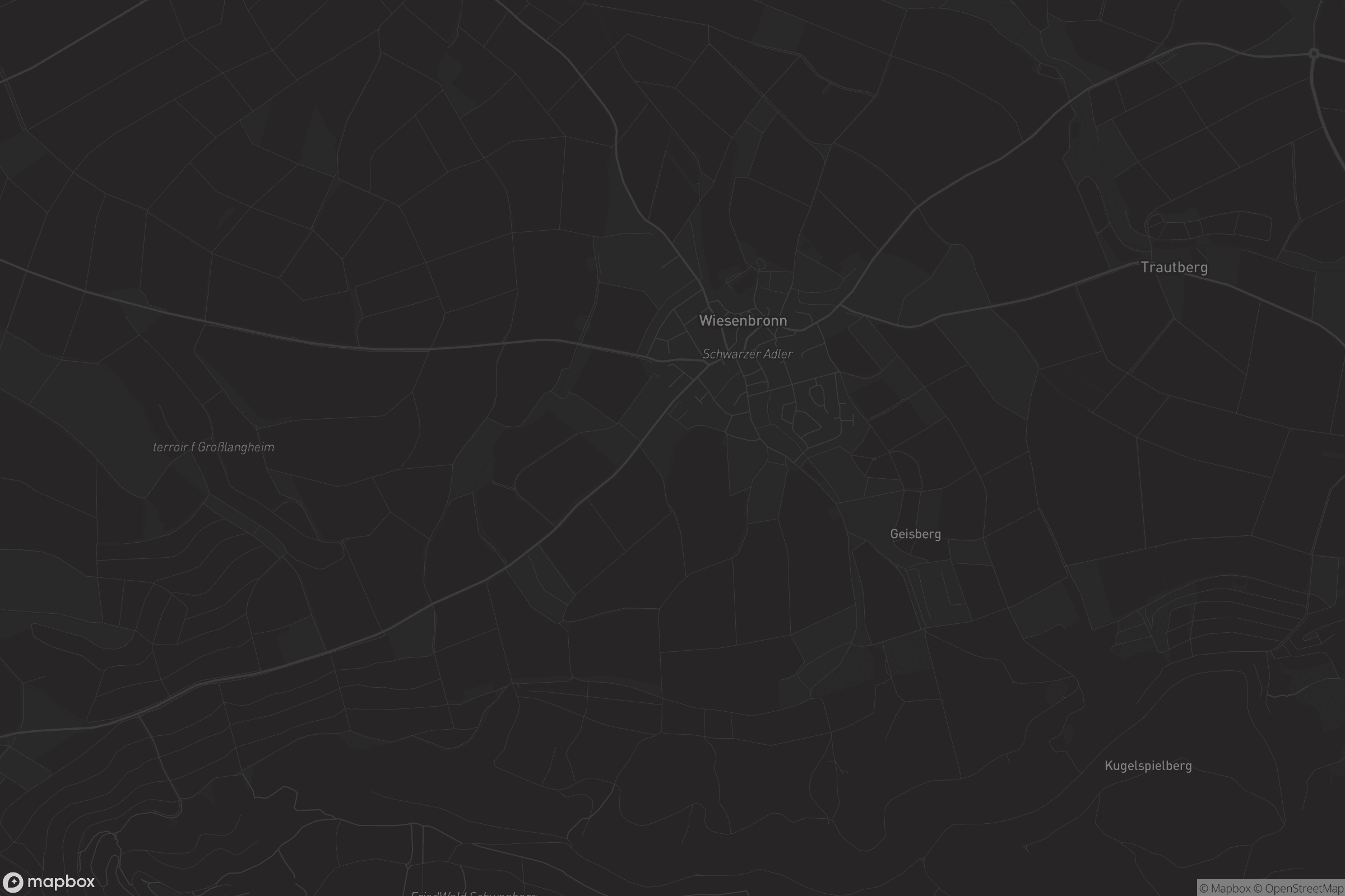 Karte von Wiesenbronn