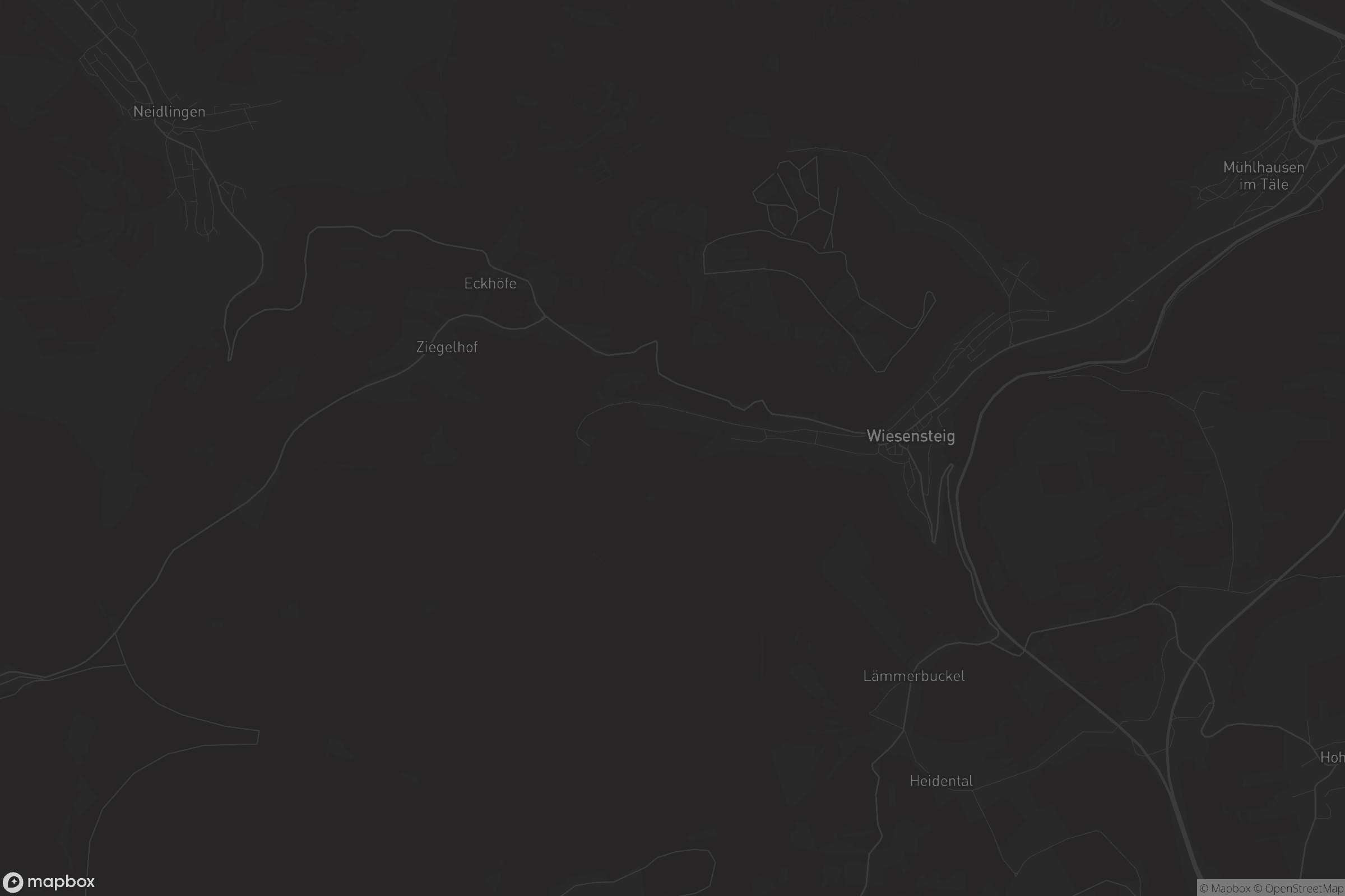 Karte von Wiesensteig