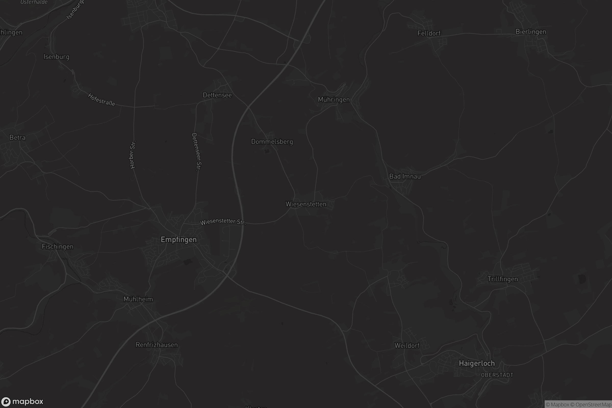 Karte von Wiesenstetten