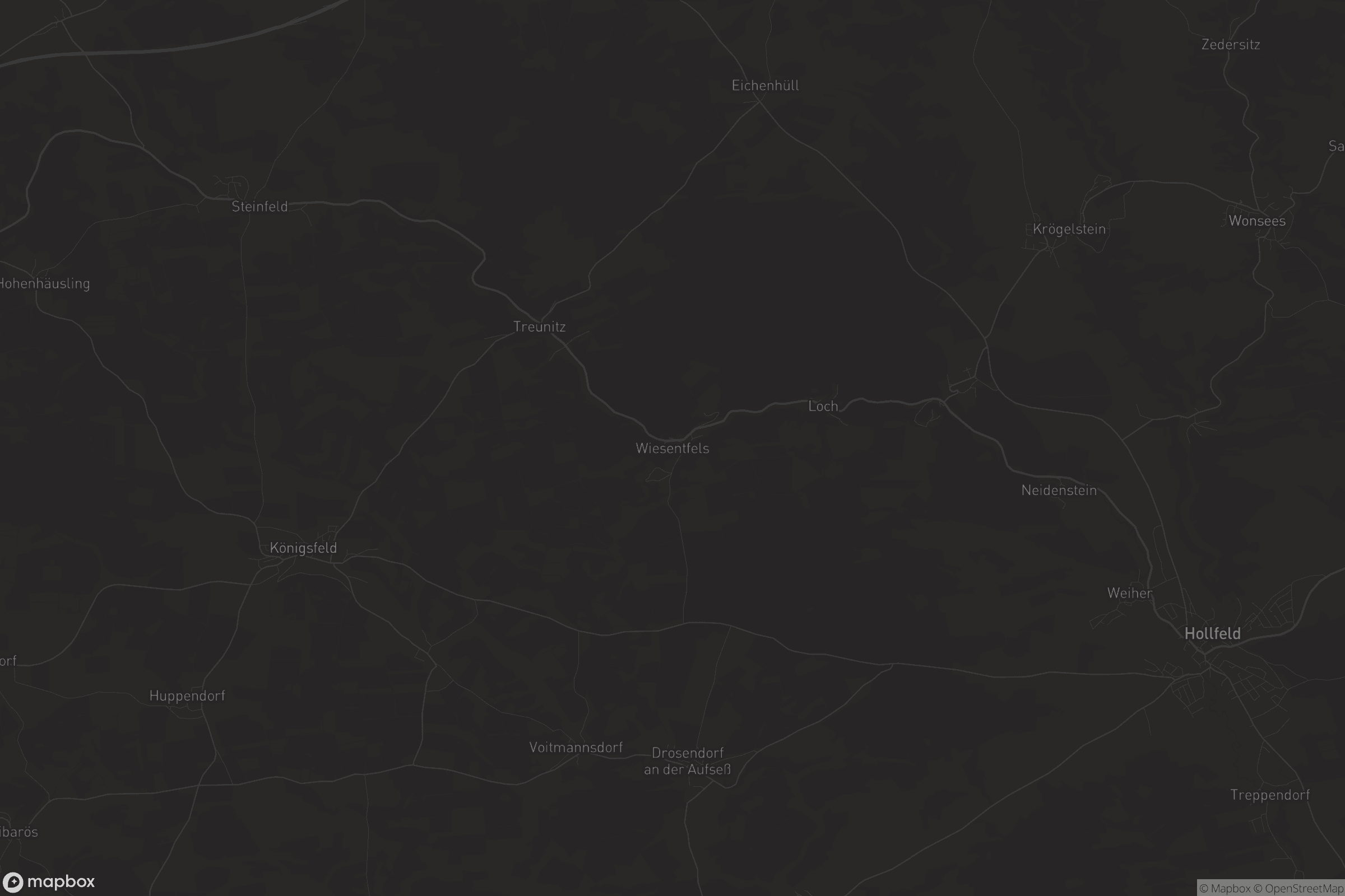 Karte von Wiesentfels